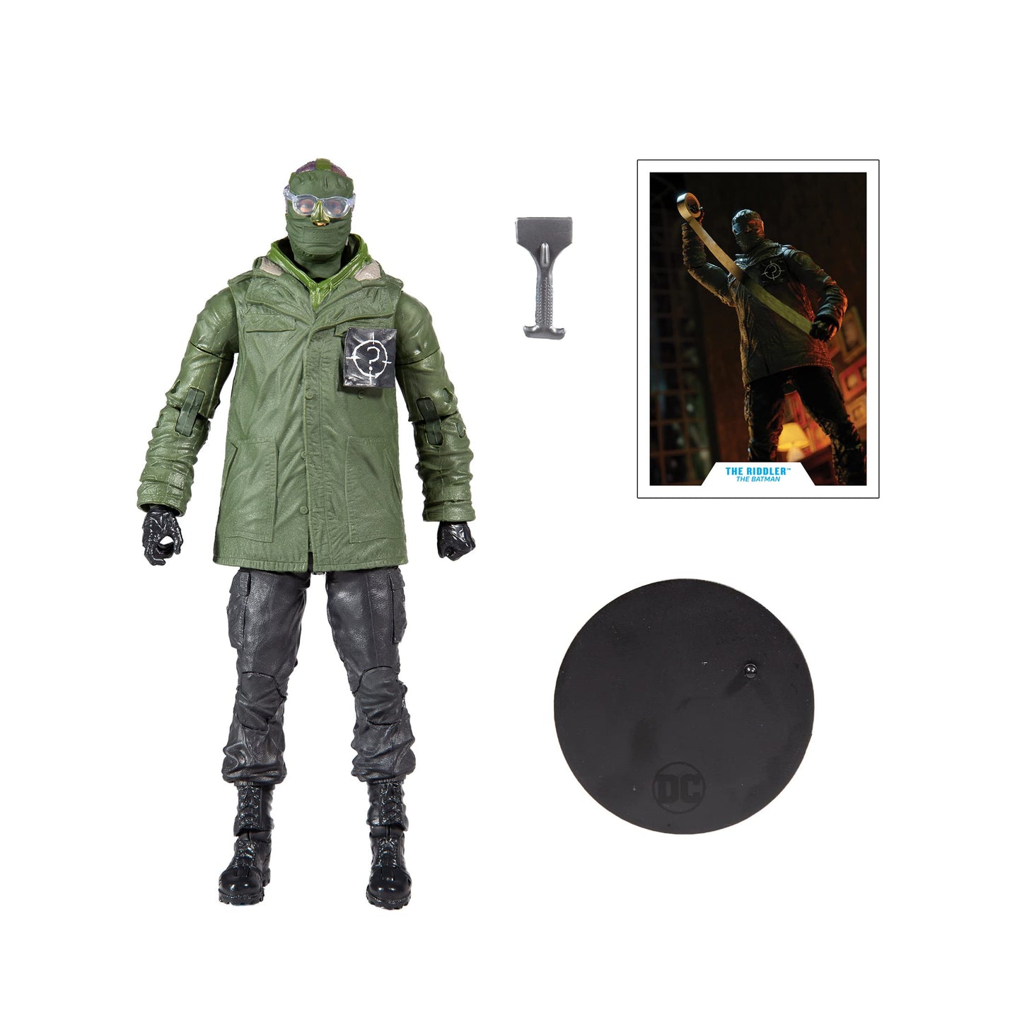 McFarlane Toys DC The Riddler: The Batman (Movie) 7 inch Action Figure with Accessories