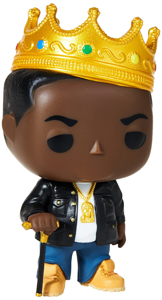 Funko 31550 Pop Rocks: Music-Notorious B.I.G. with Crown Collectible Figure, Multicolor