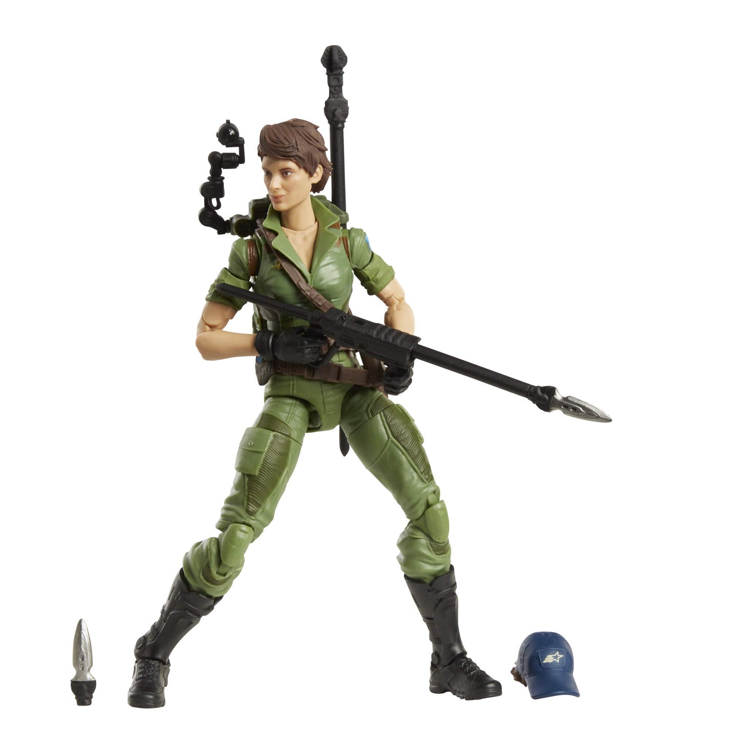 G.I. Joe Classified Series Lady Jaye Action Figure 25 Collectible Premium Toy with Multiple Accessories 6-Inch Scale with Custom Package Art
