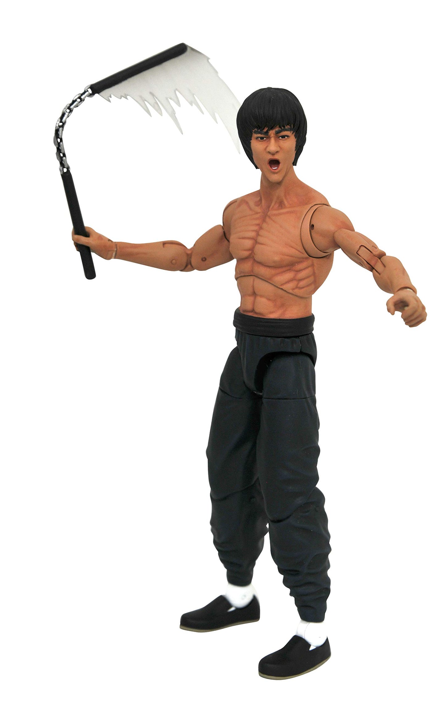 DIAMOND SELECT TOYS Bruce Lee (Shirtless Version) Select Series 2 Action Figure