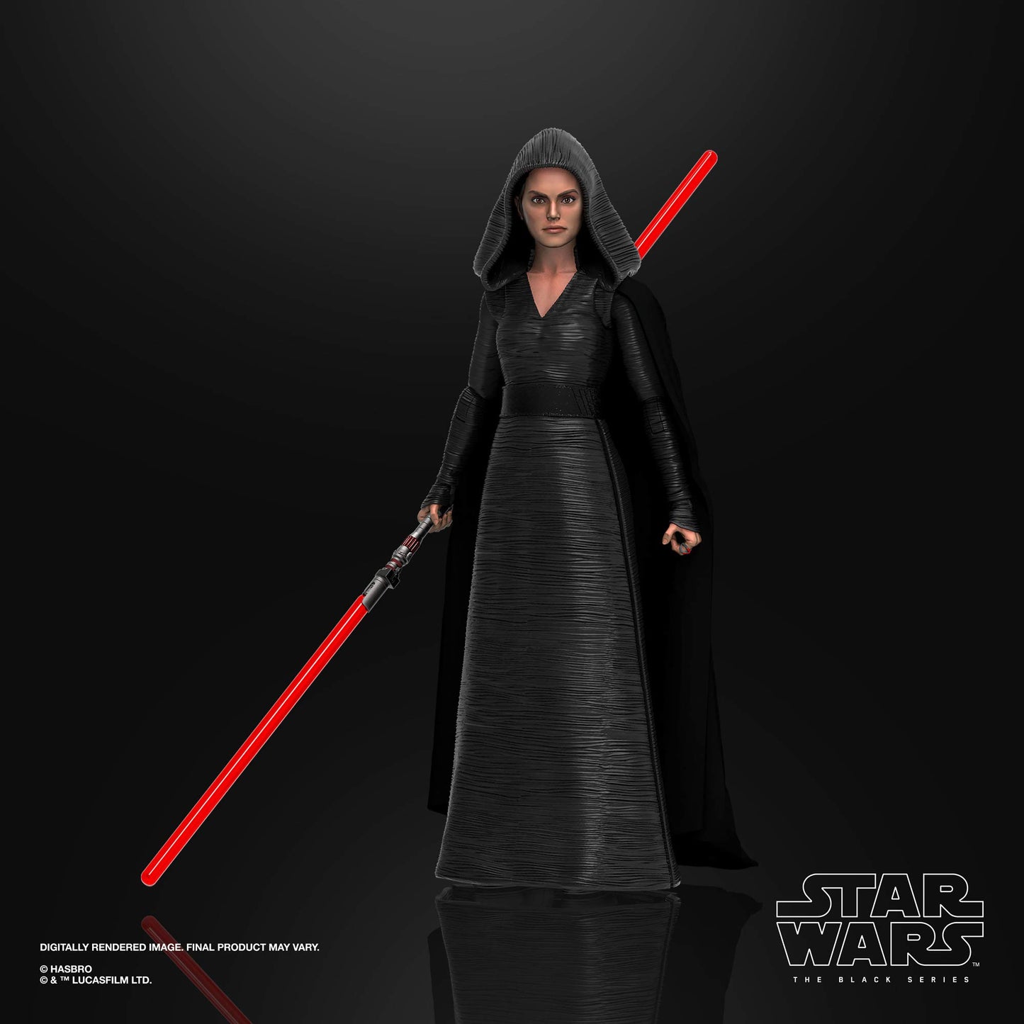 Star Wars The Black Series Rey (Dark Side Vision) Toy 6-Inch Scale Star Wars: The Rise of Skywalker Collectible Action Figure, Ages 4 and Up