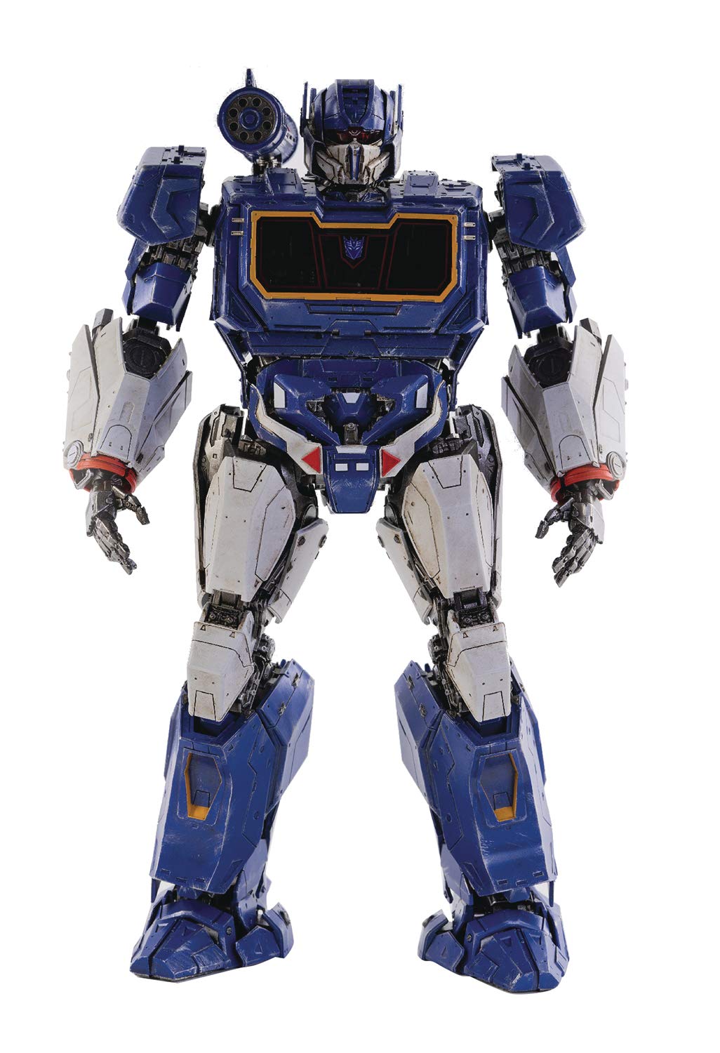 ThreeZero Transformers Bumblebee: Soundwave Deluxe Collectible Figure, Multicolor