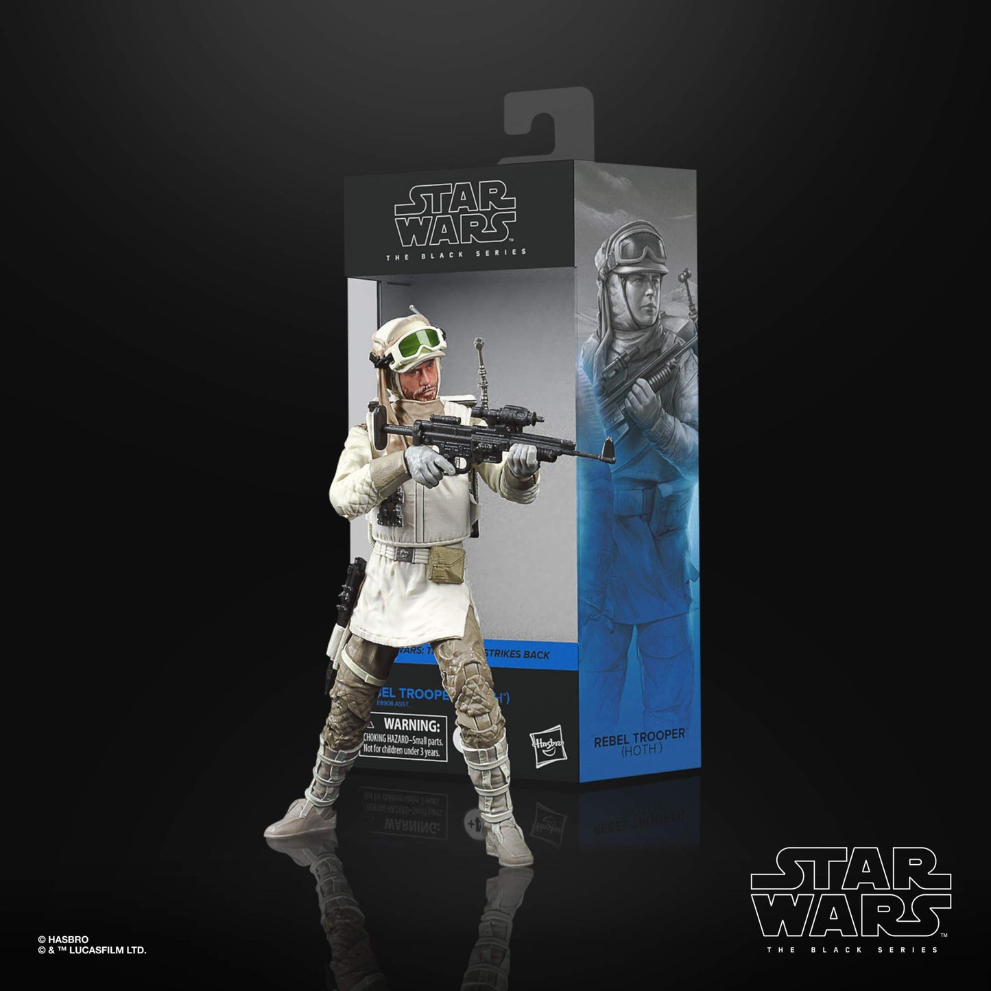 Star Wars The Black Series Rebel Trooper (Hoth) Toy 6-Inch Scale Star Wars: The Empire Strikes Back Collectible Figure, Kids Ages 4 and Up