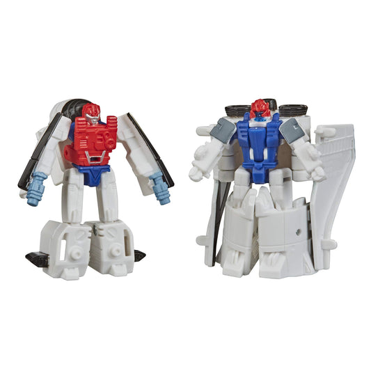Transformers Toys Generations War for Cybertron: Earthrise Micromaster WFC-E16 Astro Squad 2-Pack - Kids Ages 8 and Up, 1.5-inch