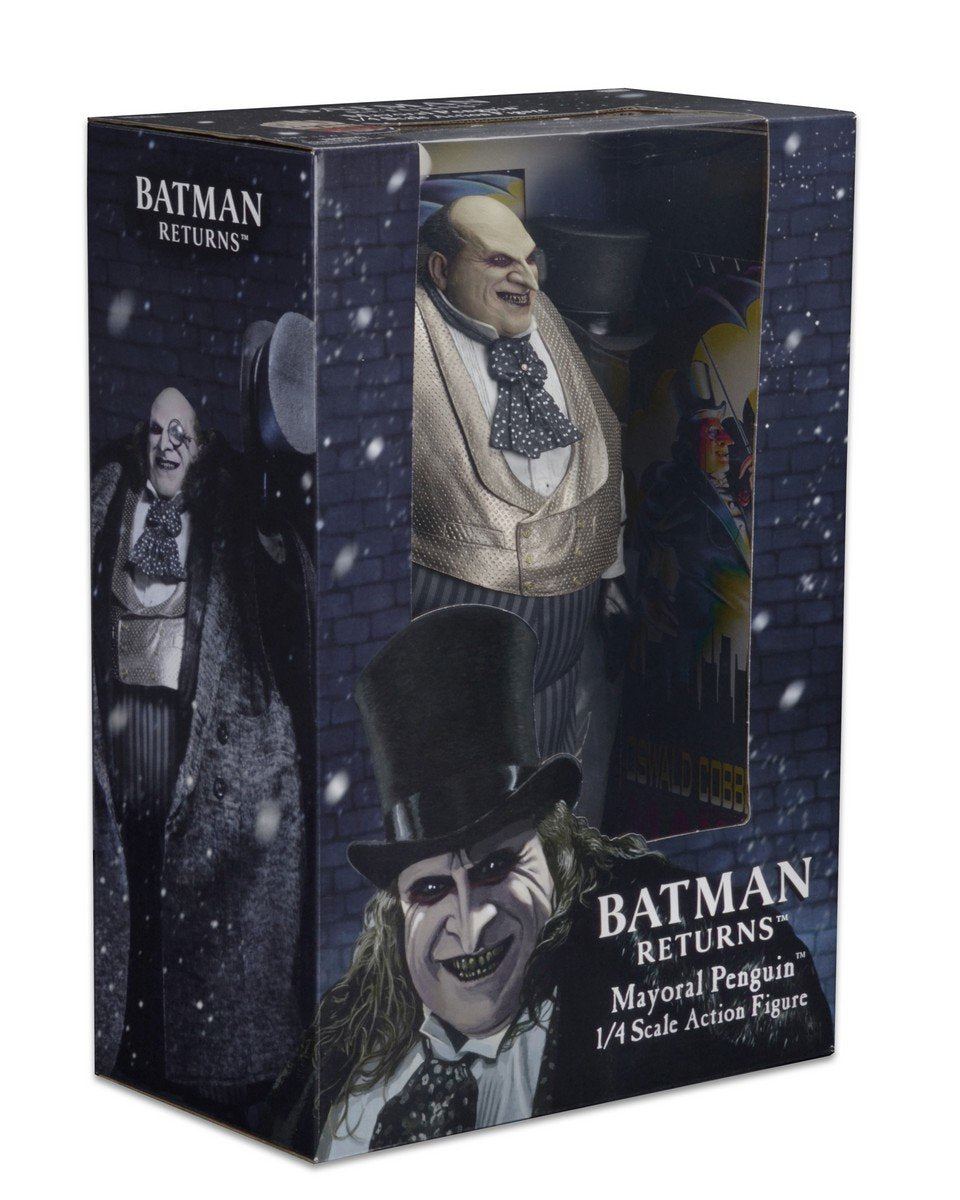 NECA NE61443 Batman Returns 1/4 Scale Action Figure Mayoral Penguin Toy