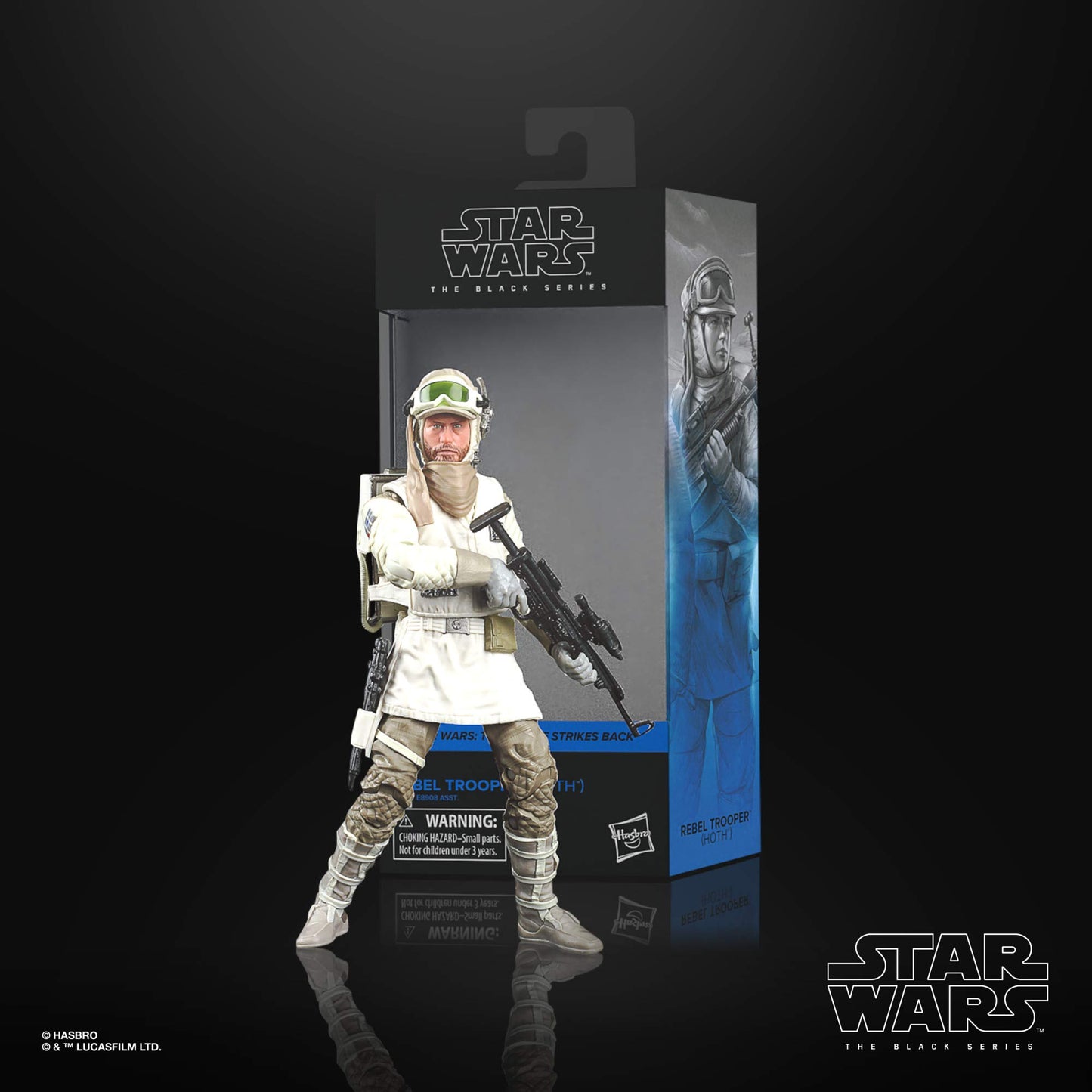 Star Wars The Black Series Rebel Trooper (Hoth) Toy 6-Inch Scale Star Wars: The Empire Strikes Back Collectible Figure, Kids Ages 4 and Up