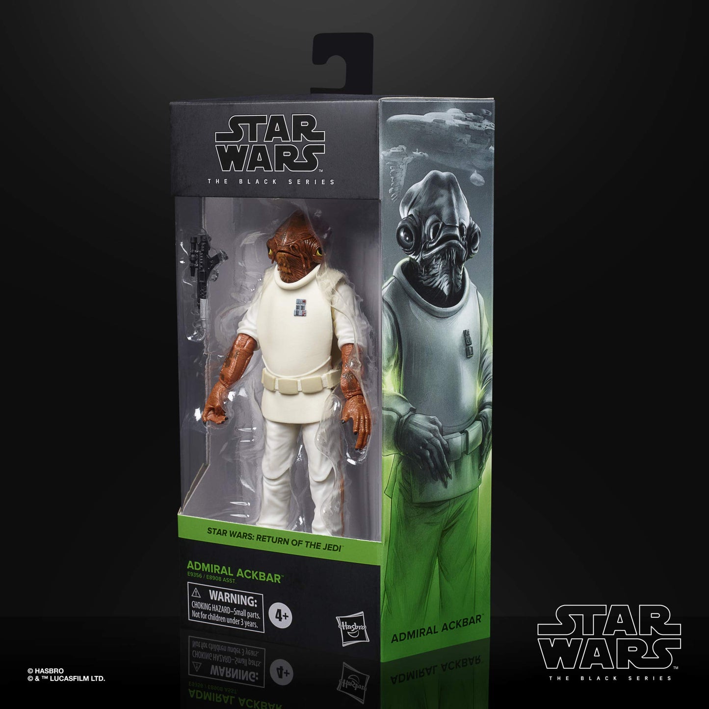 Star Wars The Black Series Admiral Ackbar Toy 6-Inch-Scale Star Wars: Return of The Jedi Collectible Action Figure, Kids Ages 4 and Up