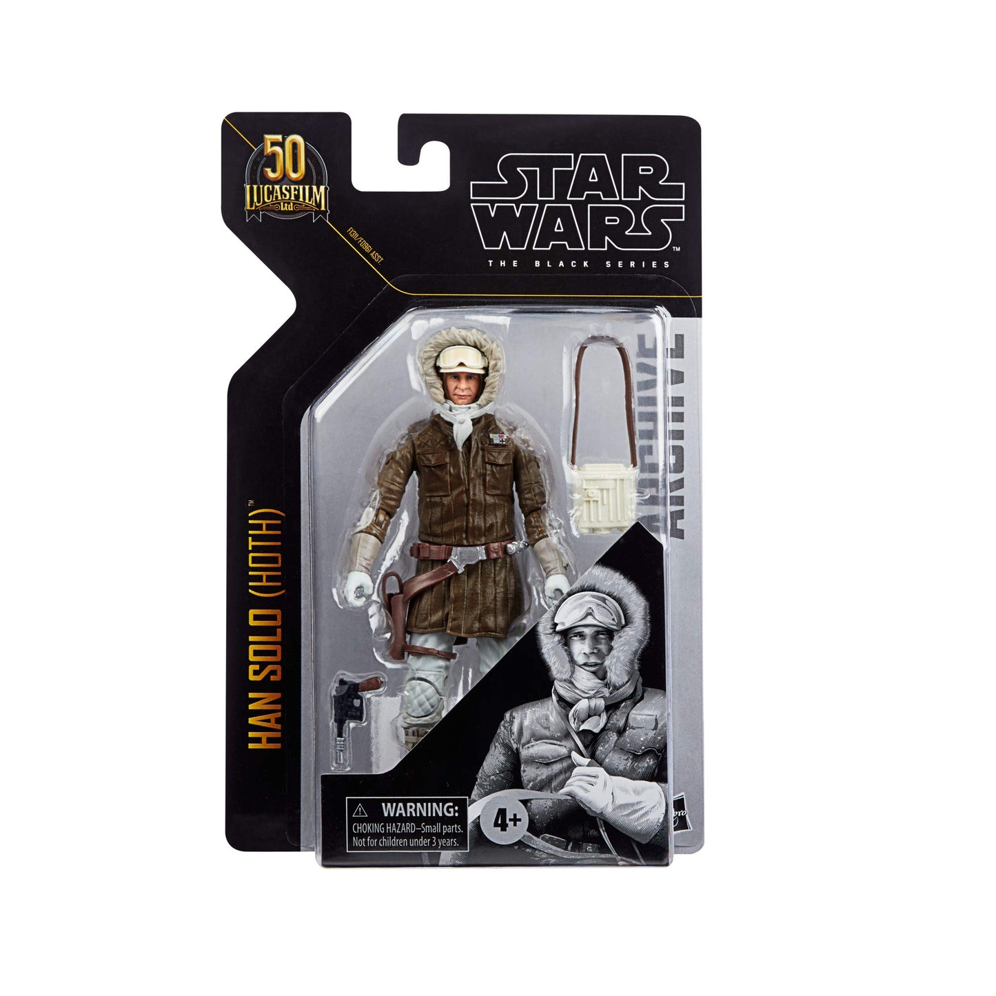 Star Wars The Black Series Archive Han Solo (Hoth) Toy 6-Inch-Scale Star Wars: The Empire Strikes Back Collectible Figure for Ages 4 and Up