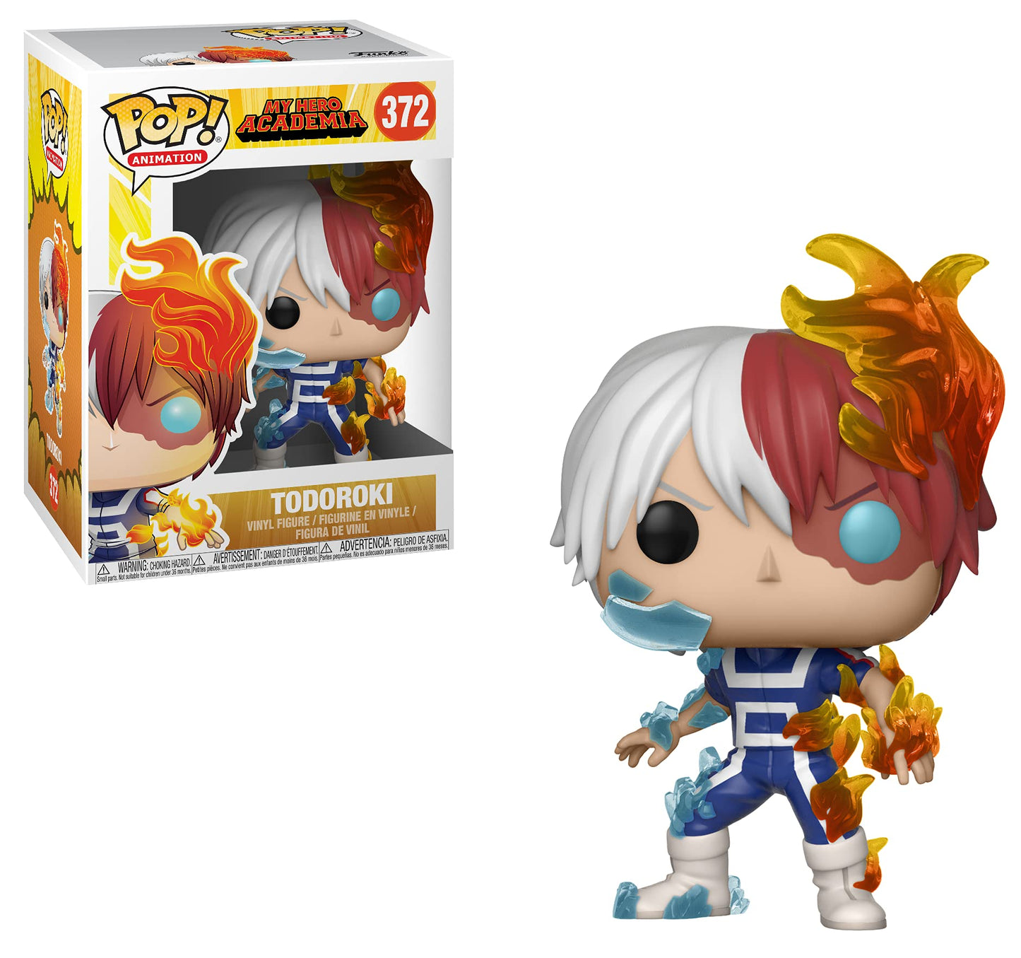 Funko Pop Animation: My Hero Academia-Todoroki Collectible Figure, Multicolor