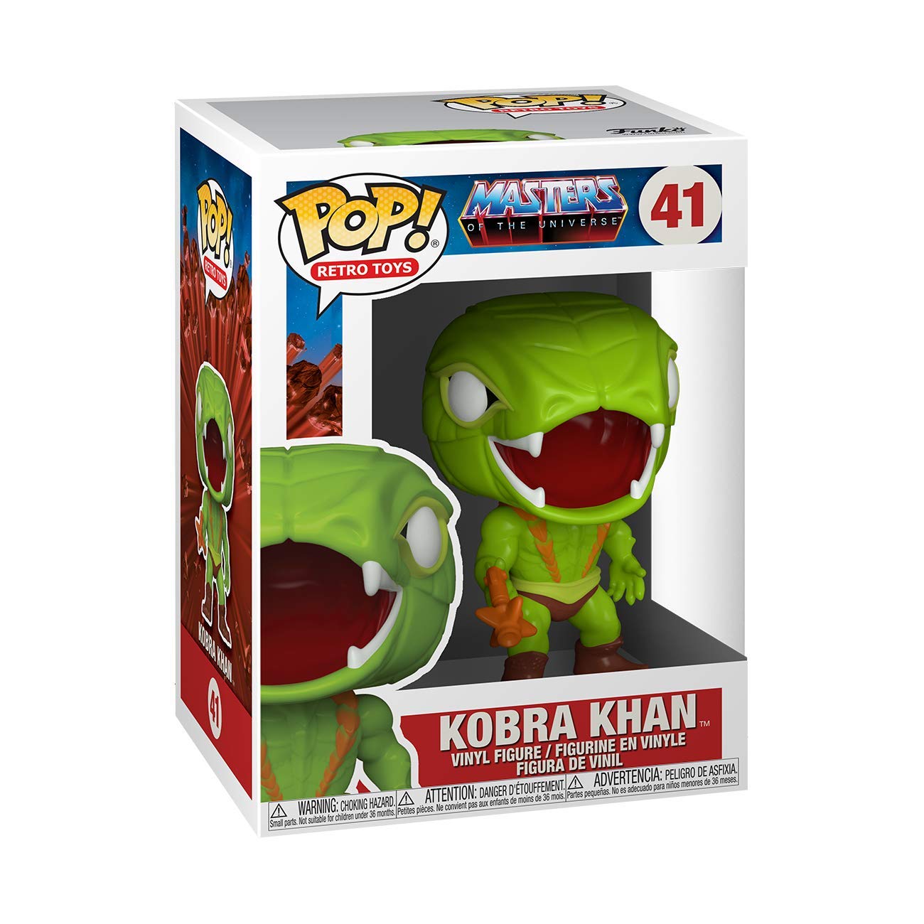 Funko Pop!: Masters of The Universe - Kobra Randor (Metallic), Multicolor