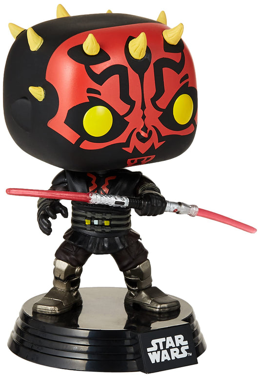 Funko Pop! Star Wars: Clone Wars - Darth Maul Vinyl Figure, Multicolor