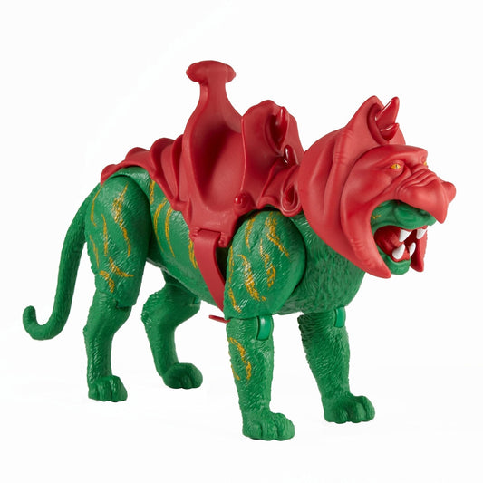 Masters of the Universe Origins Battle Cat 6.75-in Action Figure, He-Man's Loyal Tiger-Like Eternian Creature for Motu Storytelling with Origins 5.5-in Figures, Gift for Kids Age 6 and Older