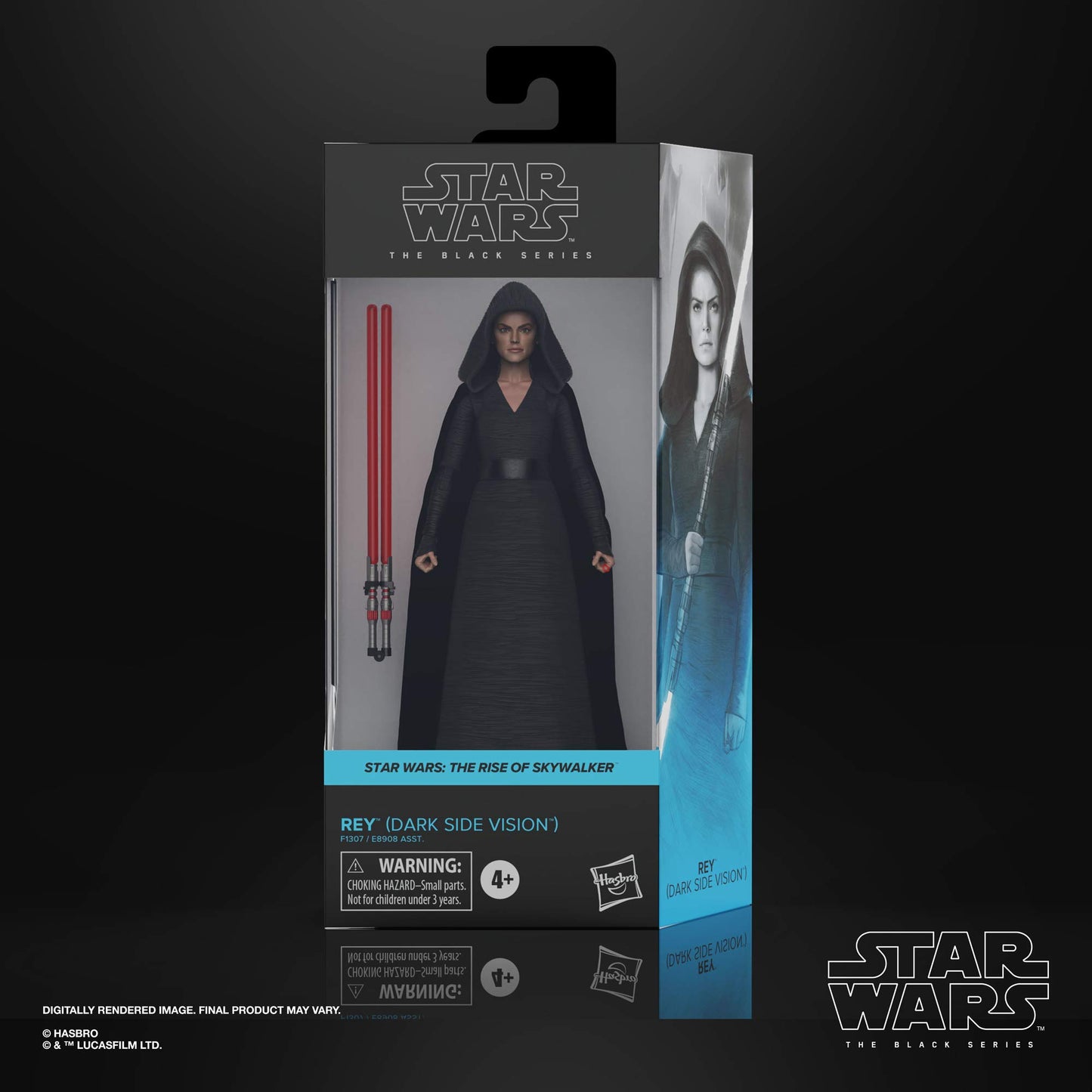 Star Wars The Black Series Rey (Dark Side Vision) Toy 6-Inch Scale Star Wars: The Rise of Skywalker Collectible Action Figure, Ages 4 and Up