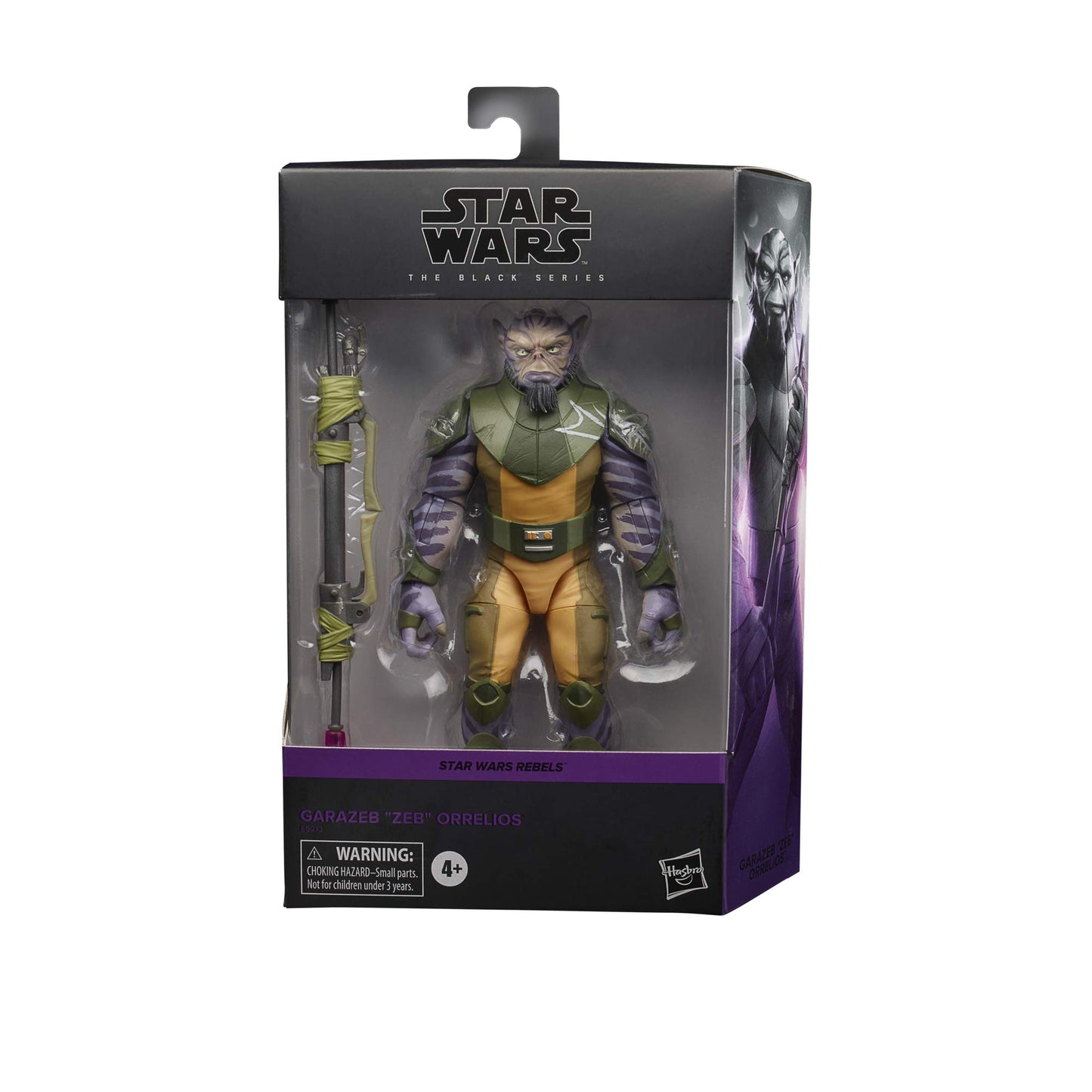 Star Wars The Black Series Garazeb "Zeb" Orrelios Toy 6-Inch-Scale Star Wars Rebels Collectible Deluxe Action Figure, Kids Ages 4 and Up