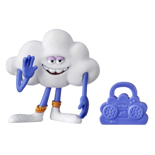 DreamWorks Trolls World Tour Cloud Guy, Collectible Doll with Boombox Accessory, Toy Figure Inspired by The Movie, Kids 4 and Up