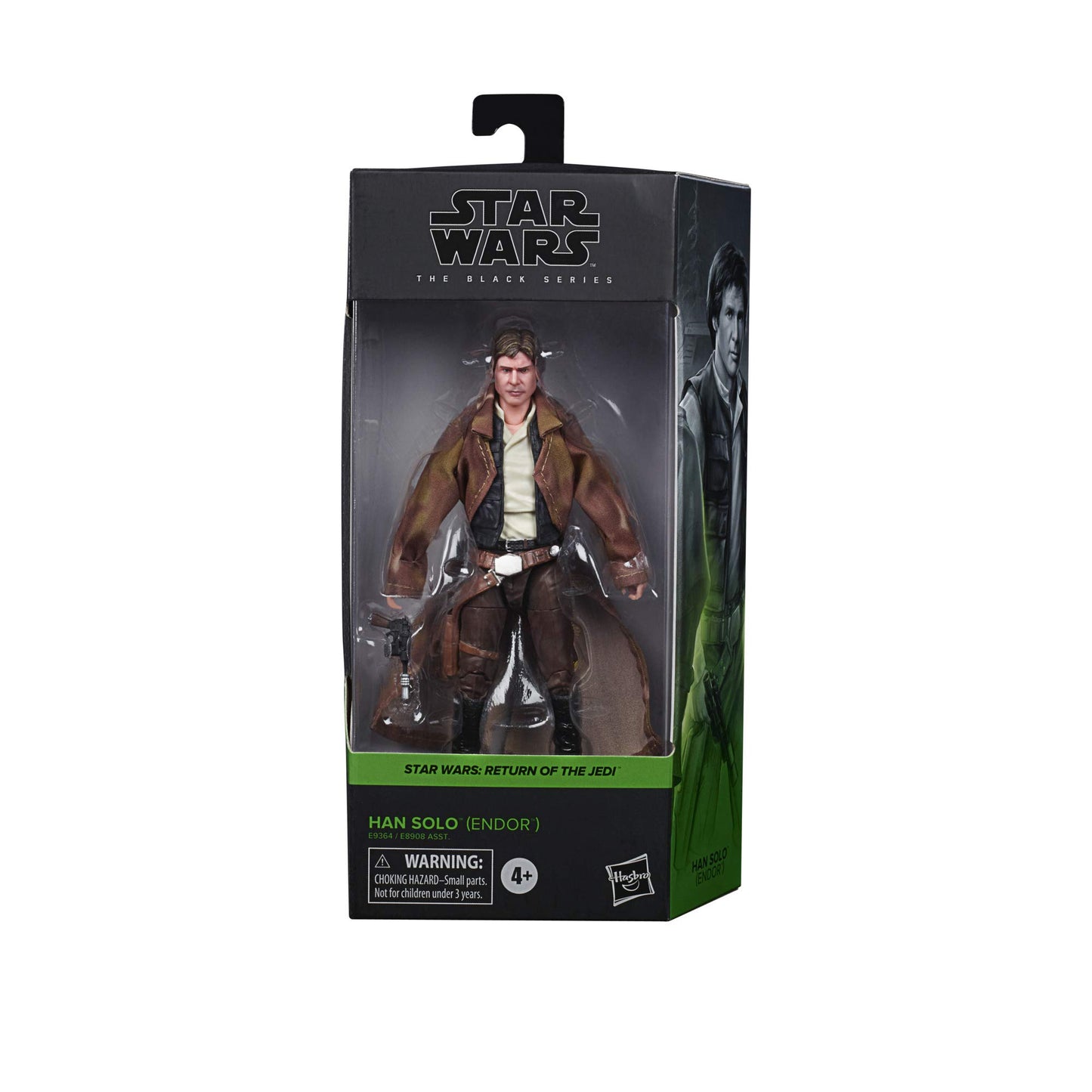 Star Wars The Black Series Han Solo (Endor) Toy 6-Inch Scale Star Wars: Return of The Jedi Collectible Action Figure, Kids Ages 4 and Up