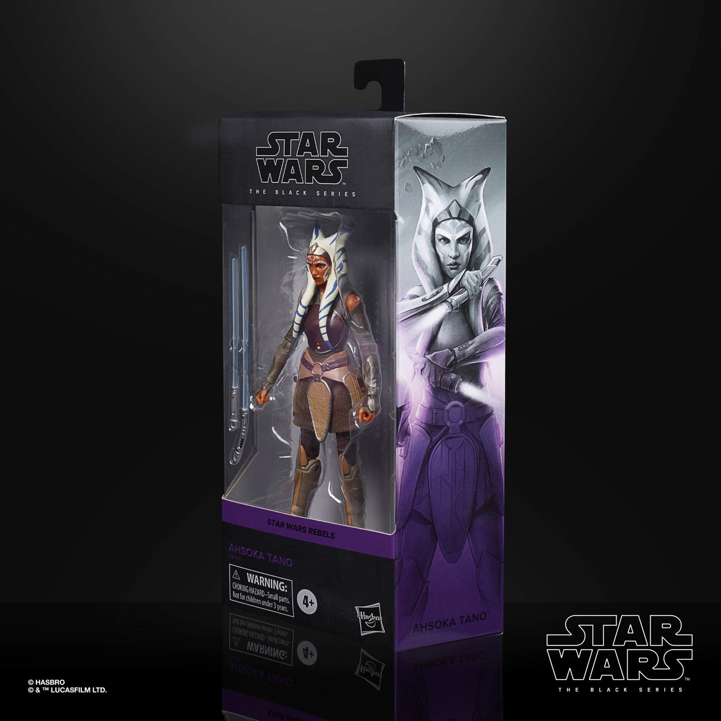 Star Wars The Black Series Ahsoka Tano Toy 6-Inch-Scale Star Wars Rebels Collectible Action Figure, Toys for Kids Ages 4 and Up