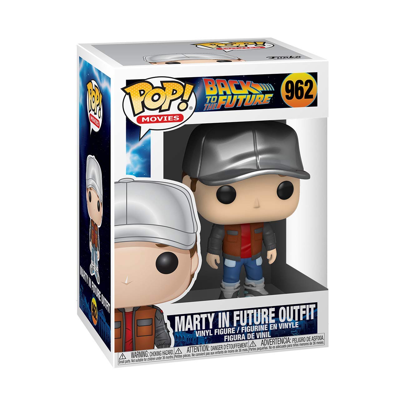 Funko Pop! Movies: Back to The Future - Marty in Future Outfit