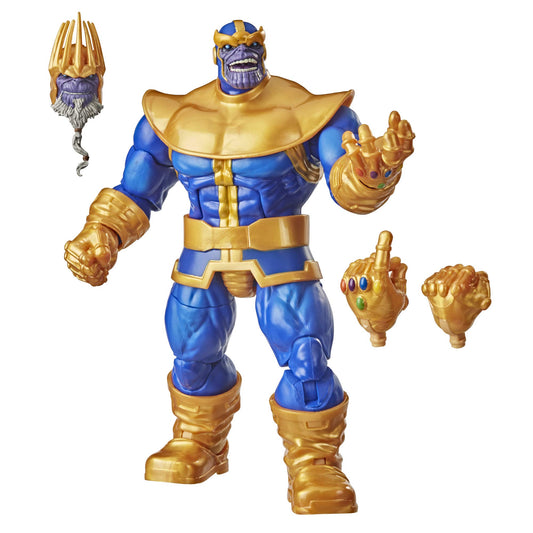 Marvel Hasbro Legends Series 6-inch Collectible Action Figure Thanos Toy, Premium Design and 3 Accessories