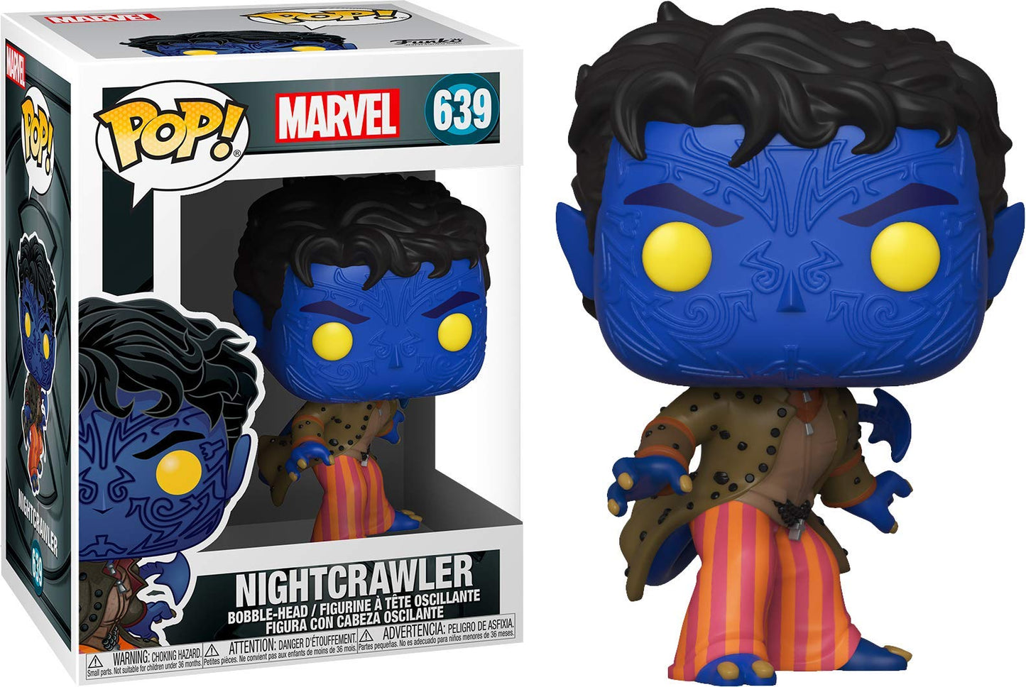 Funko Pop! Marvel: X-Men 20th Anniversary - Nightcrawler, Multicolor