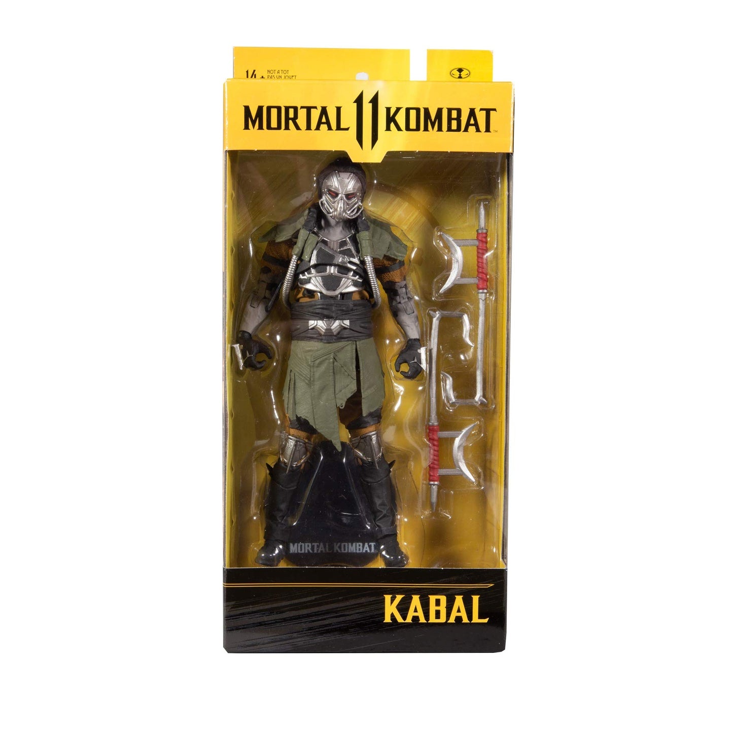 McFarlane Toys - Mortal Kombat - Kabal: Hooked Up Skin 7"" Action Figure, Multicolor (11047-0)