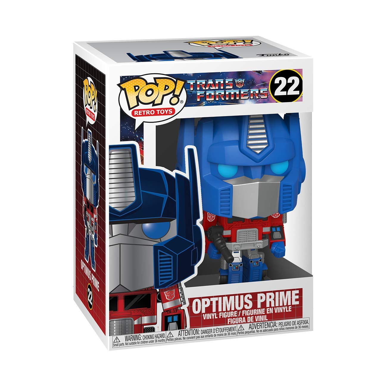 Funko Pop! Retro Toys: Transformers - Optimus Prime, Multicolour, Multicolor