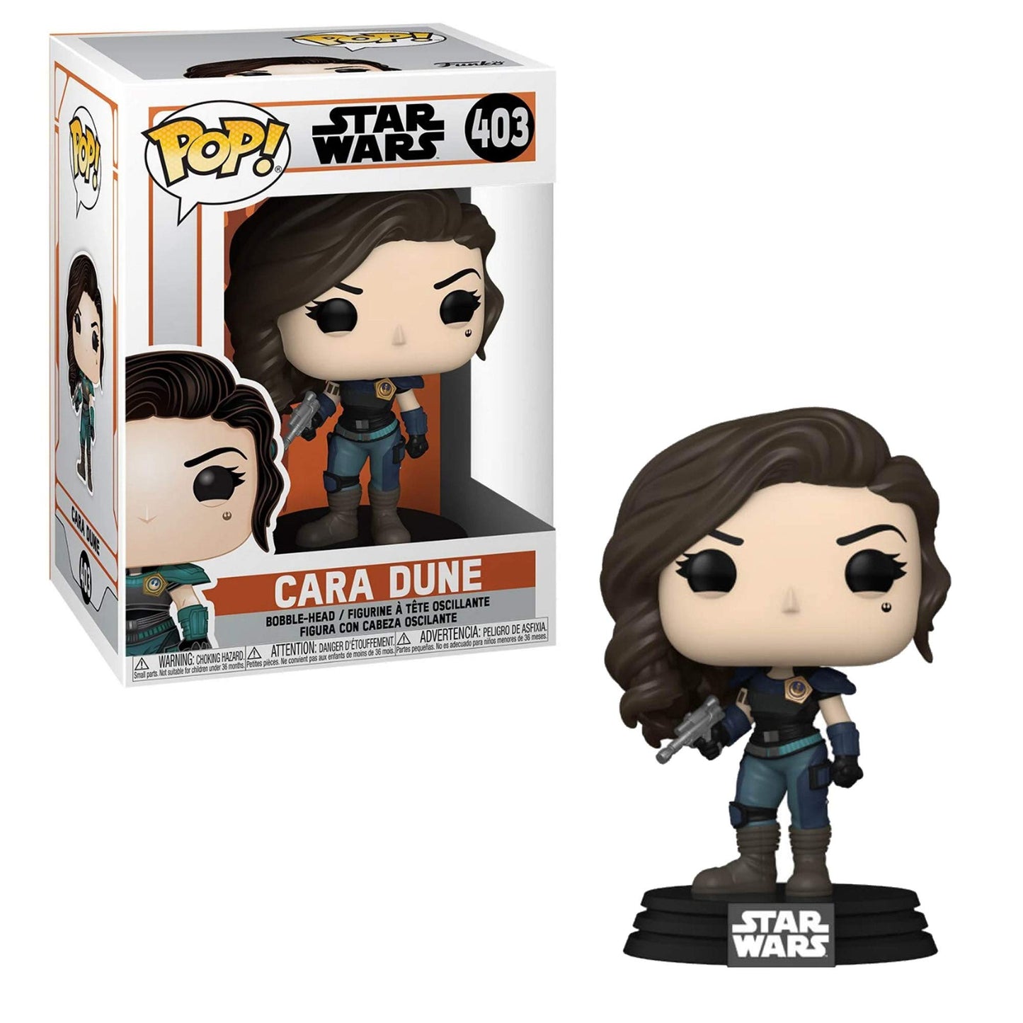 Funko - Figurine Star Wars Mandalorian - Cara Dune V2 Pop 10cm - 0889698509619