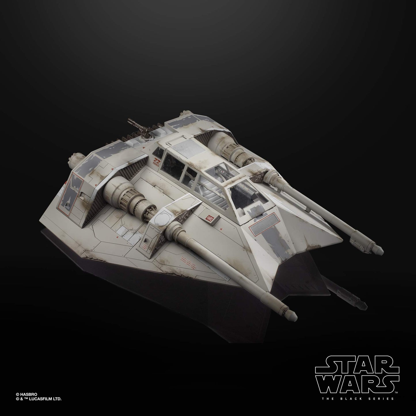 Star Wars The Black Series Snowspeeder Vehicle with Dak Ralter Figure 6 Inch Scale Star Wars: The Empire Strikes Back Collectible Toys