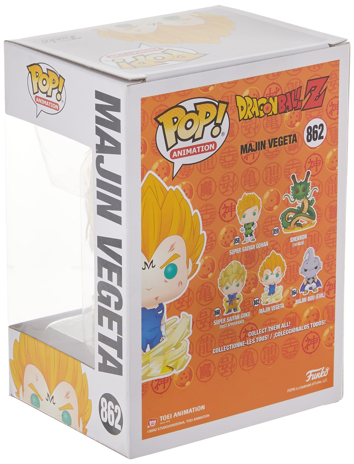 Funko Pop! Animation: Dragonball Z - Majin Vegeta, Multicolor