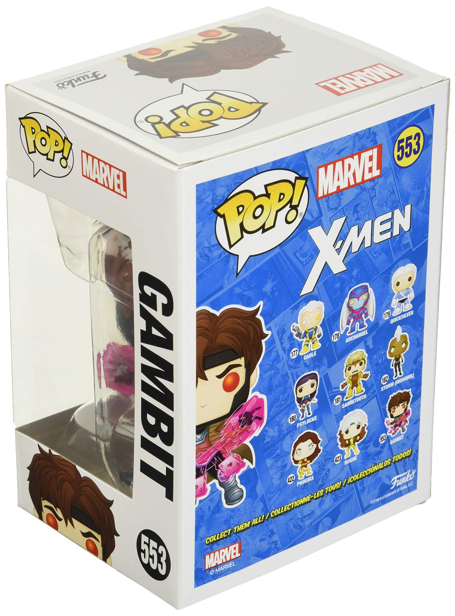 Funko POP Marvel: X-Men Classic? Gambit w/ Cards