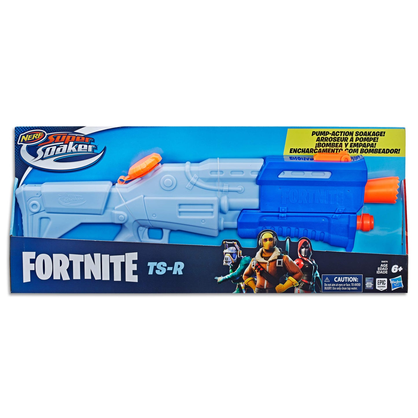 Fortnite TS-R Nerf Super Soaker Water Blaster Toy -- Pump Action -- 36 Fluid Ounce Capacity -- for Kids, Teens, Adults