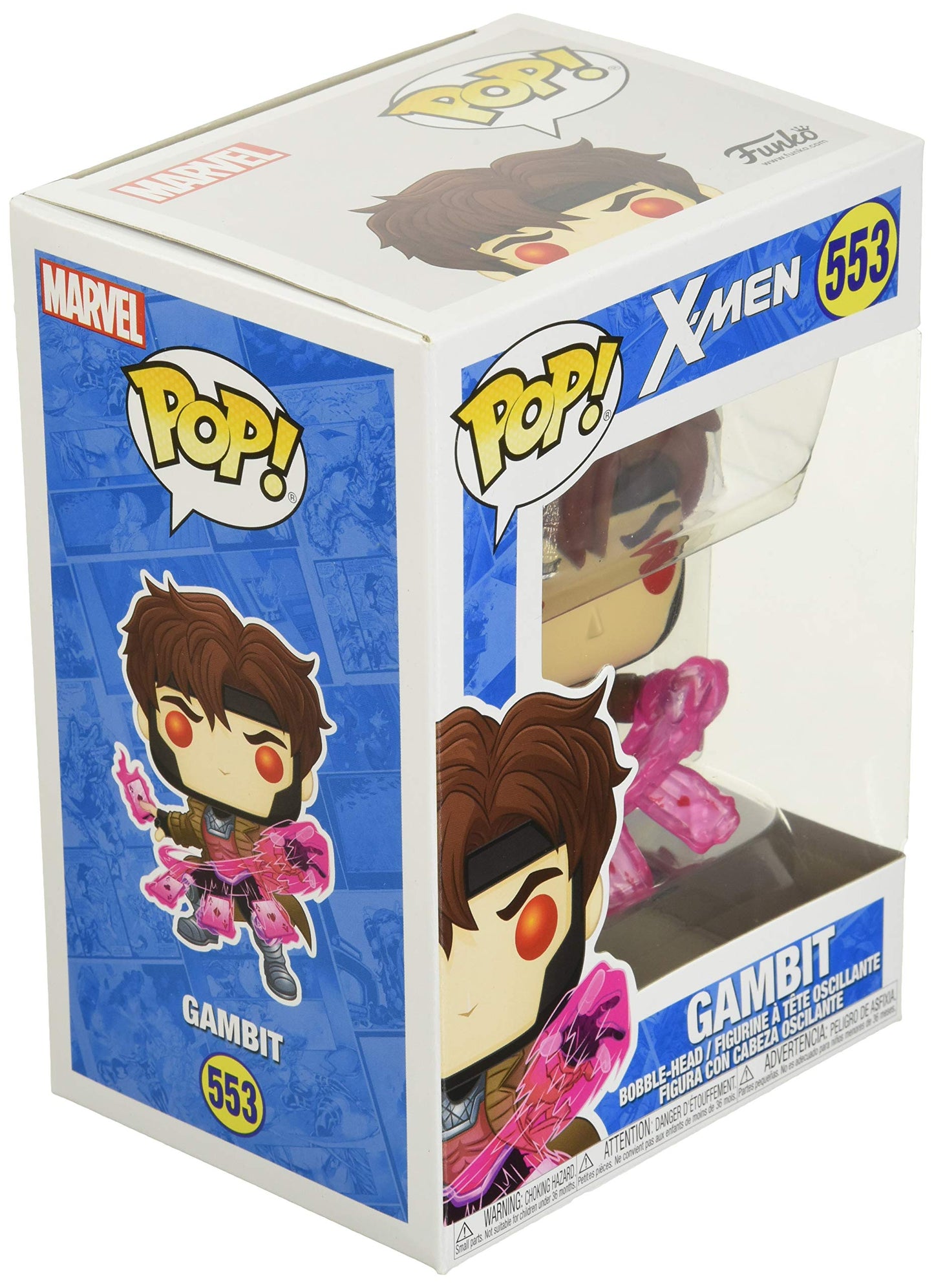 Funko POP Marvel: X-Men Classic? Gambit w/ Cards