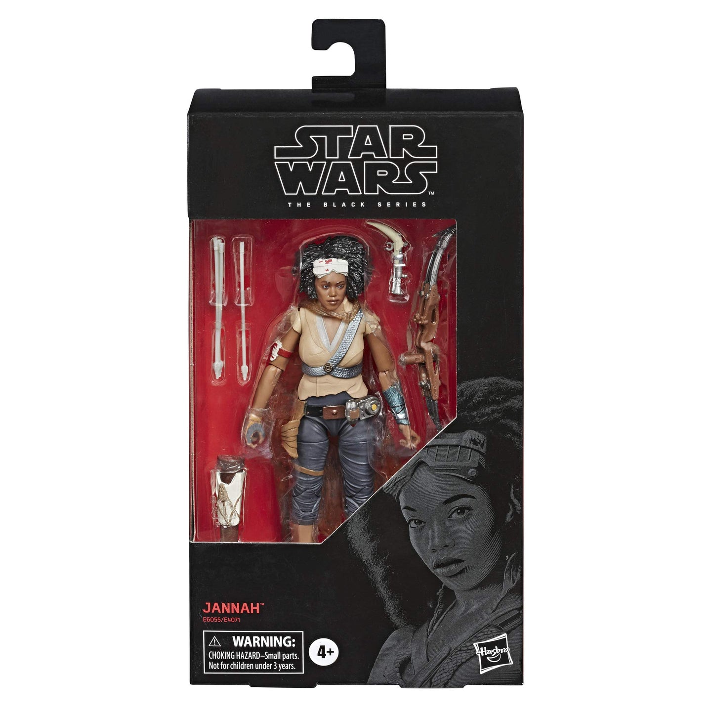 Star Wars The Black Series Jannah Toy 6-inch Scale Star Wars: The Rise of Skywalker Collectible Action Figure, Toys for Kids Ages 4 and Up