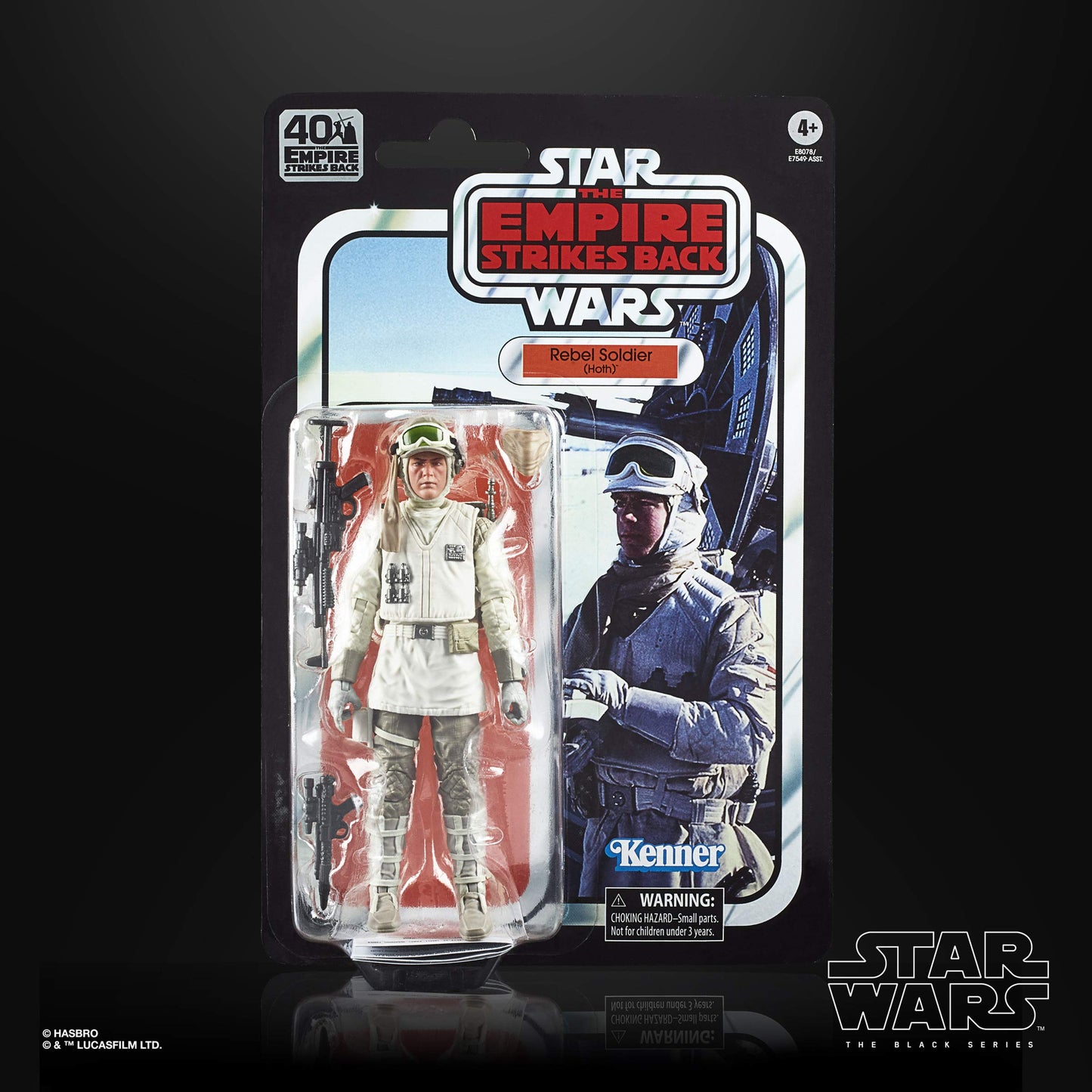 Star Wars The Black Series Rebel Soldier (Hoth) 6-Inch-Scale Star Wars: The Empire Strikes Back 40TH Anniversary Collectible Action Figure