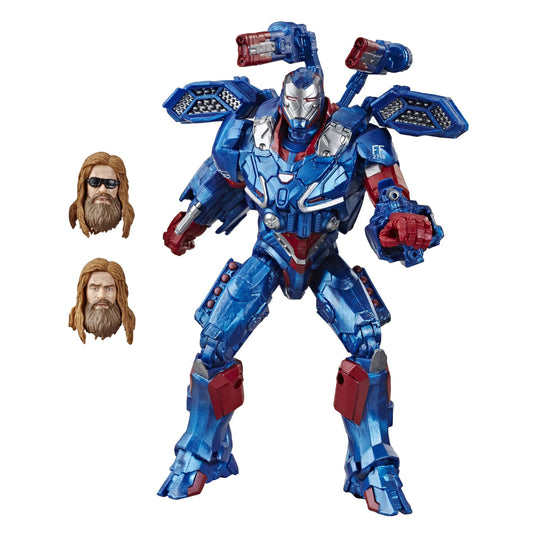 Marvel Legends Series Avengers: Endgame 6-Inch Collectible Action Figure Iron Patriot Avengers Collection, Includes 4 Accessories