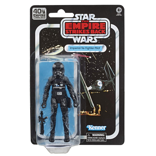 Star Wars The Black Series Imperial TIE Fighter Pilot 6-Inch-Scale Star Wars: The Empire Strikes Back 40TH Anniversary Collectible Figure