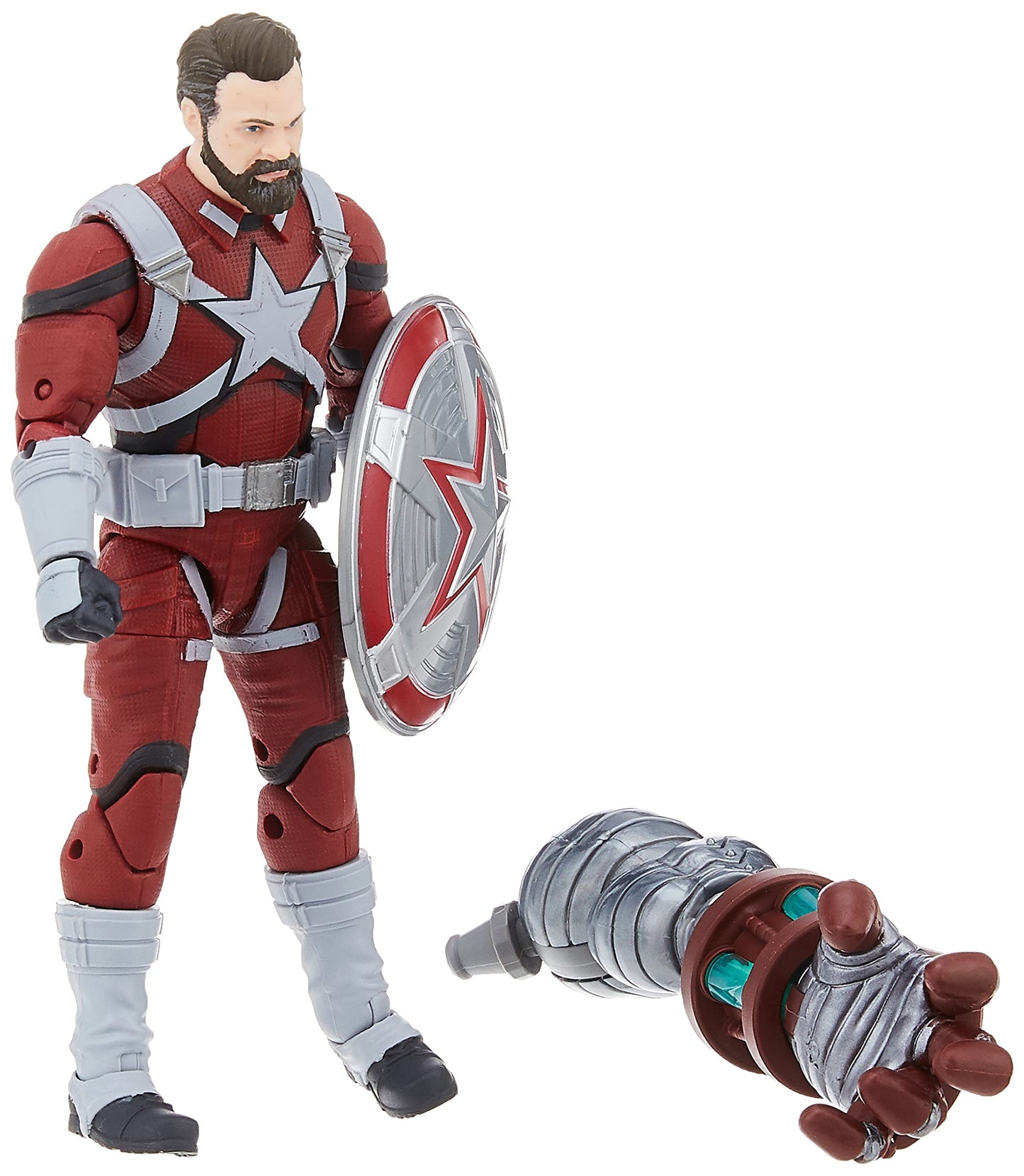 Hasbro Marvel Black Widow Legends Series 6-inch Collectible Red Guardian Action Figure Toy, Premium Design, 1 Accessory, Ages 4 and Up