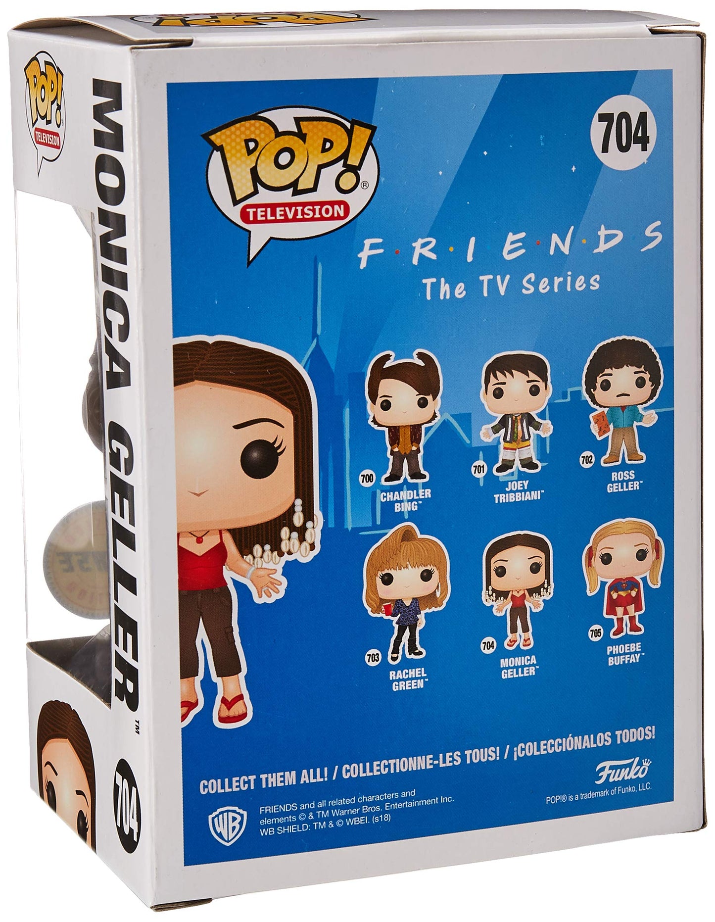 Funko Pop Television: Friends-Monica (Styles May Vary) Collectible Figure, Multicolor