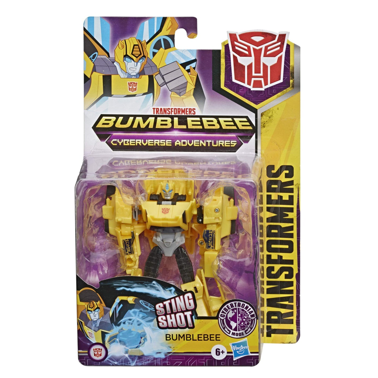 Hasbro Transformers Bumblebee Cyberverse Adventures Action Attackers Warrior Class Bumblebee Action Figure