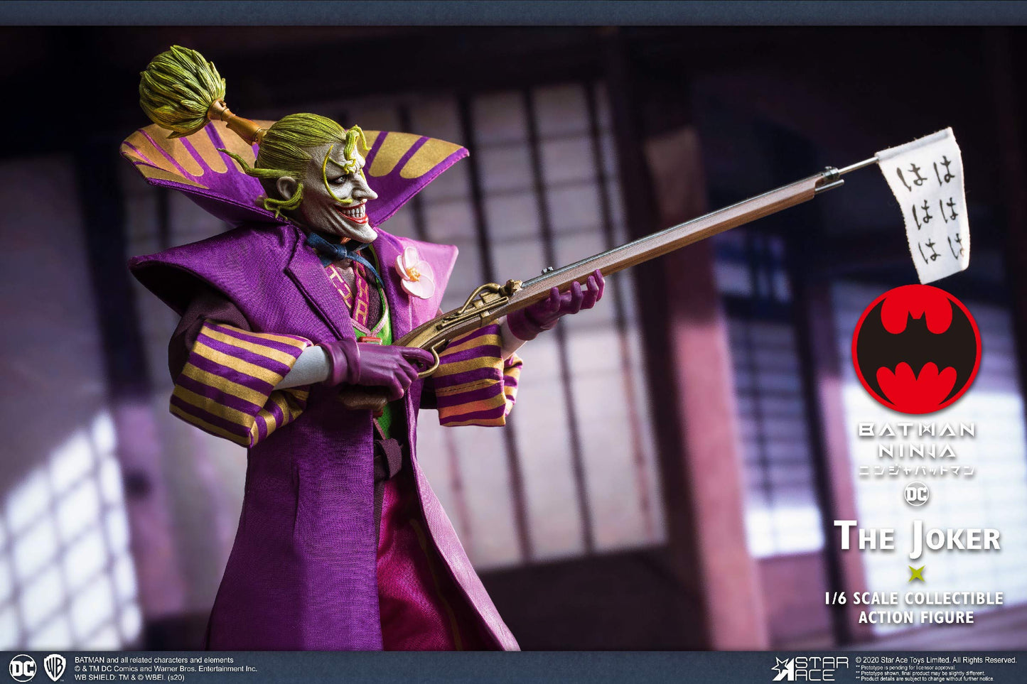 Star Ace Toys Batman Ninja: The Joker 1:6 Scale Deluxe Collectible Action Figure Multicolor