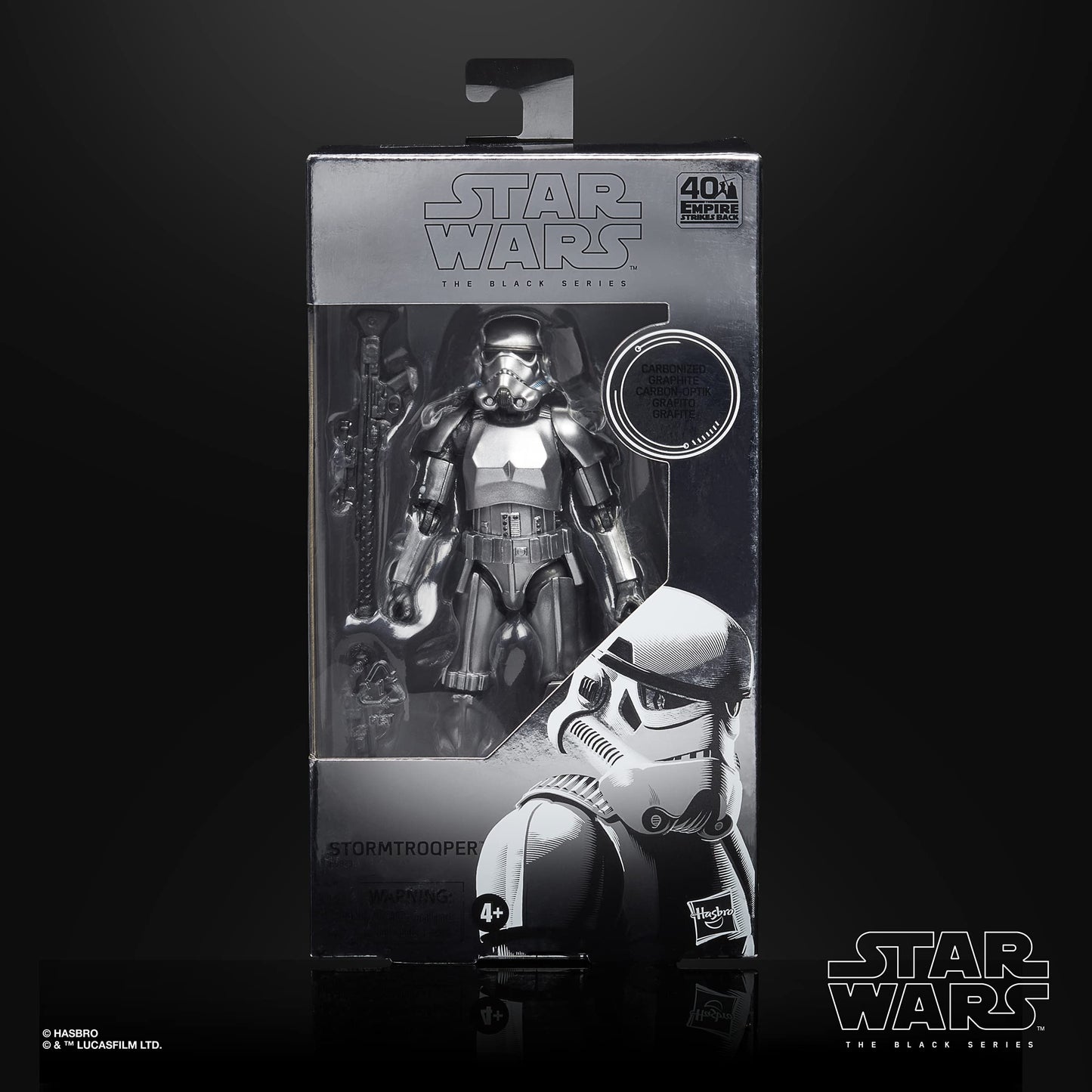 Star Wars Black Series Carbonized Stormtrooper 6-Inch Figure