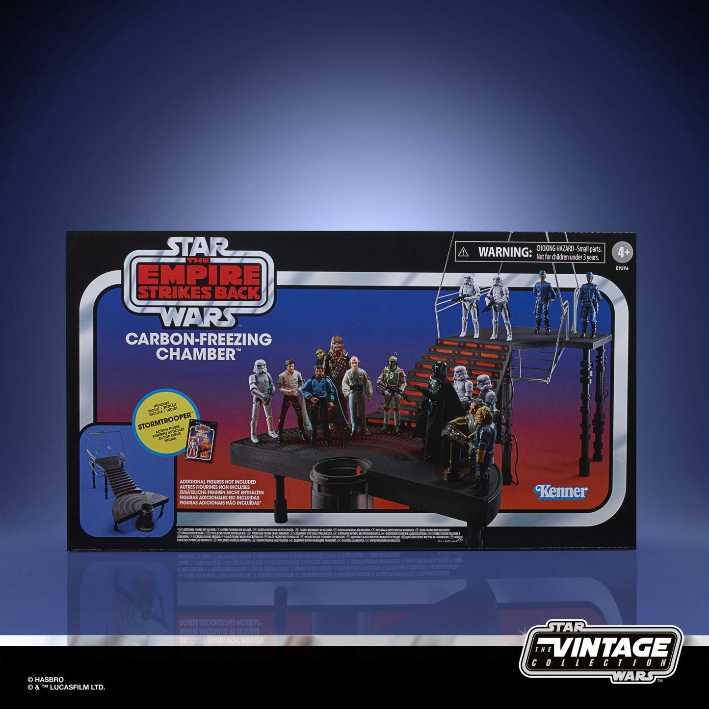 Star Wars The Vintage Collection Star Wars: The Empire Strikes Back Carbon-Freezing Chamber Playset with Stormtrooper Action Figure,