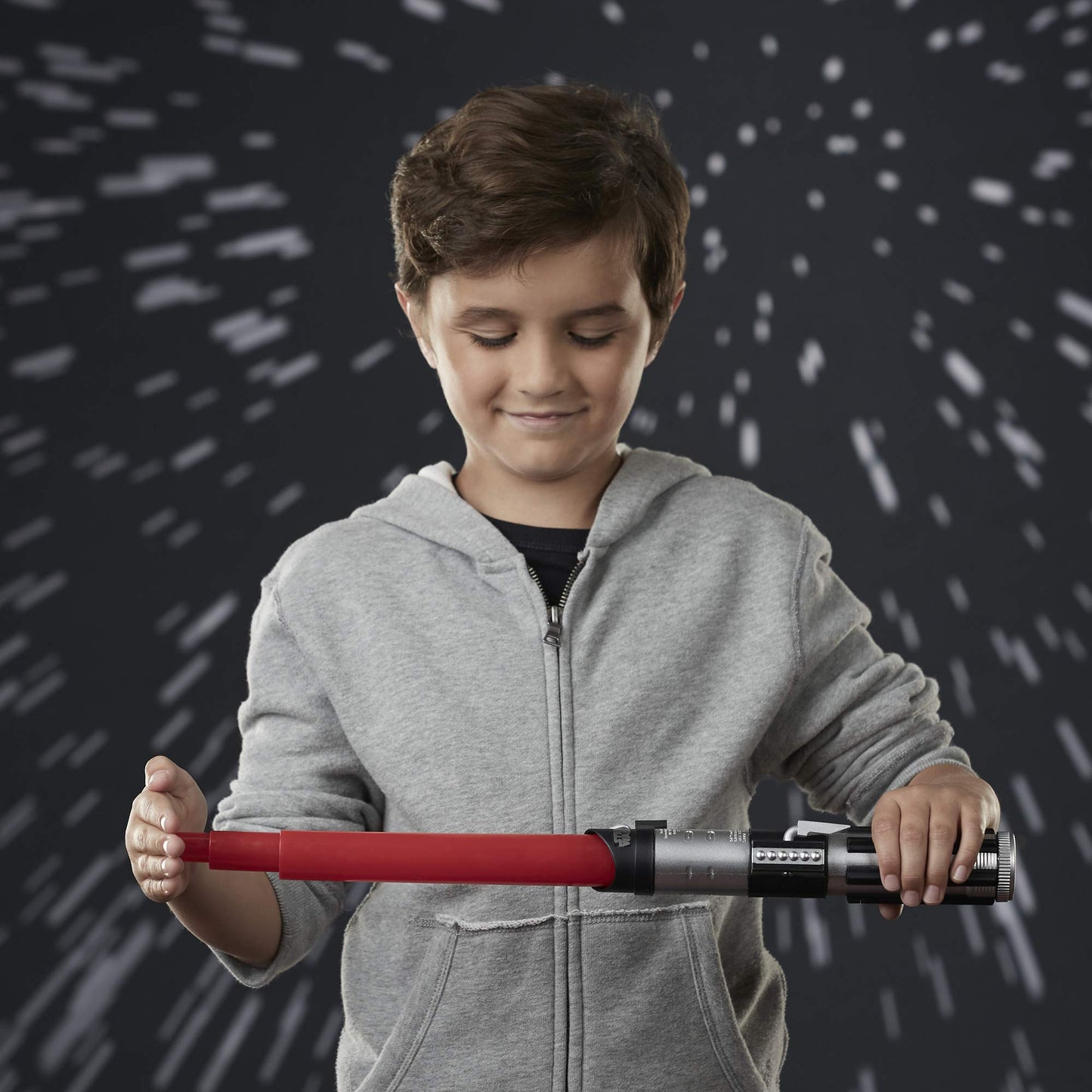 Star Wars Darth Vader Electronic Red Lightsaber Toy for Ages 6 & Up with Lights, Sounds, & Phrases Plus Access to Training Videos