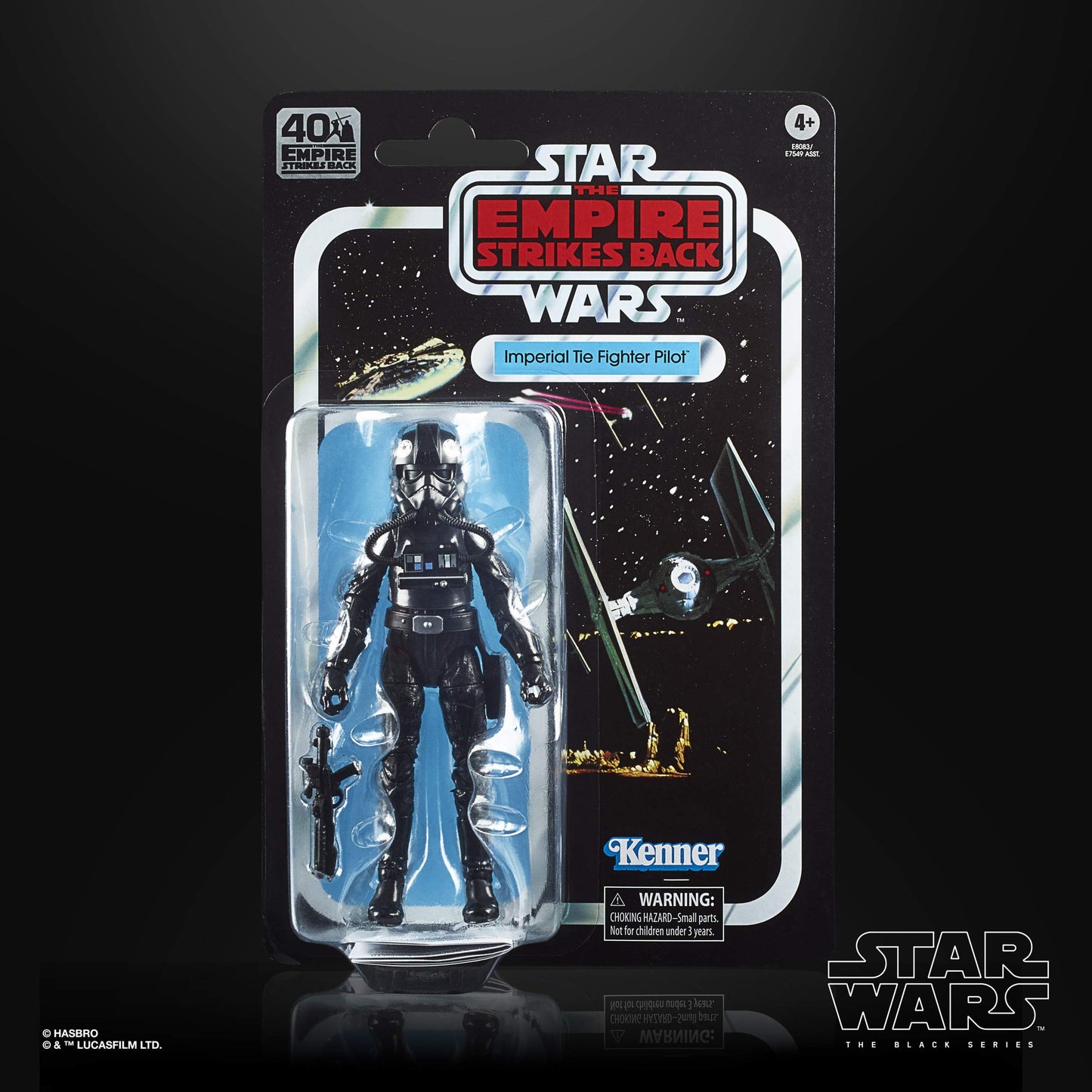 Star Wars The Black Series Imperial TIE Fighter Pilot 6-Inch-Scale Star Wars: The Empire Strikes Back 40TH Anniversary Collectible Figure