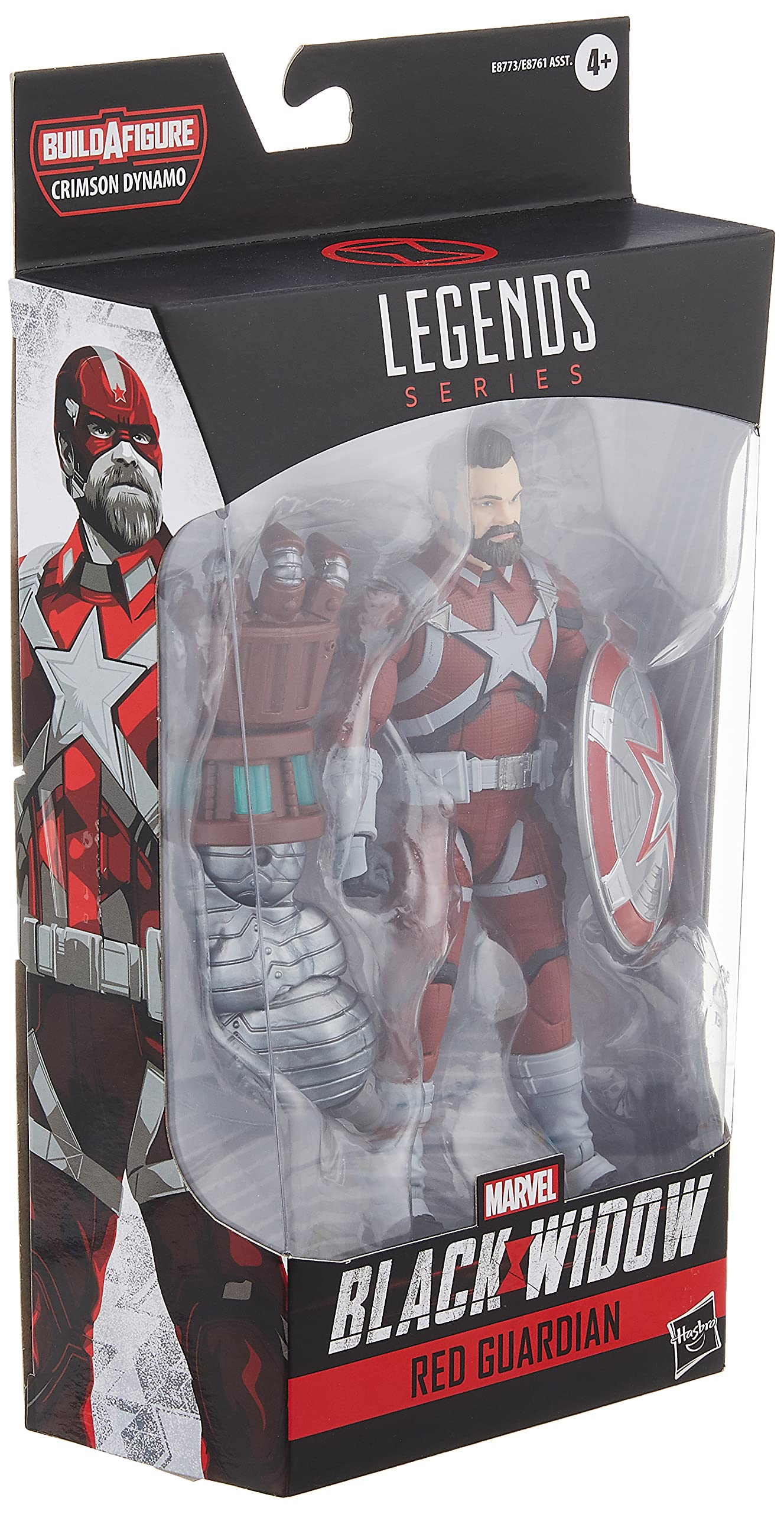 Hasbro Marvel Black Widow Legends Series 6-inch Collectible Red Guardian Action Figure Toy, Premium Design, 1 Accessory, Ages 4 and Up