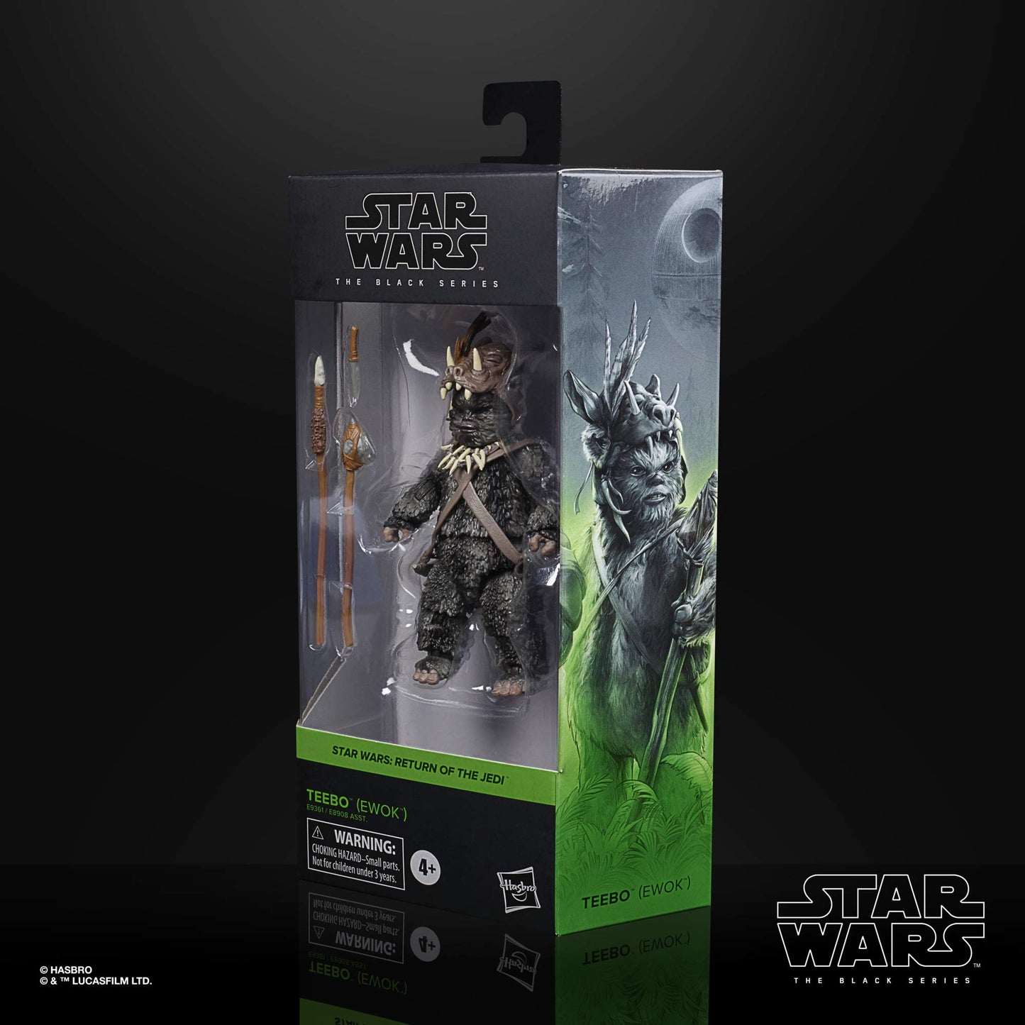 Star Wars The Black Series Teebo (Ewok) Toy 6-Inch-Scale Star Wars: Return of The Jedi Collectible Action Figure, Kids Ages 4 and Up