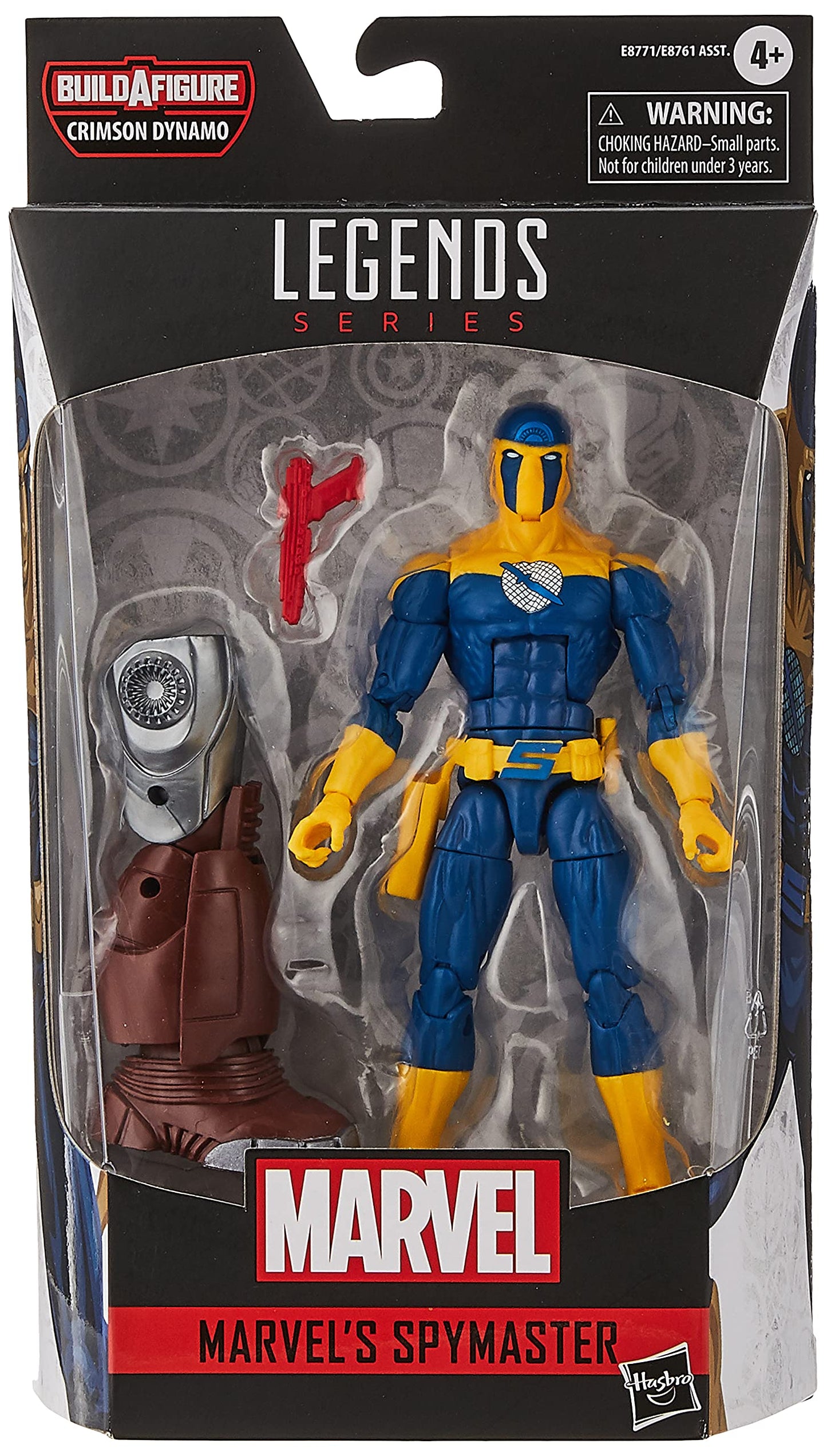 Hasbro Marvel Black Widow Legends Series 6-inch Collectible Spymaster Action Figure Toy, Premium Design, 1 Accessory, Ages 4 and Up