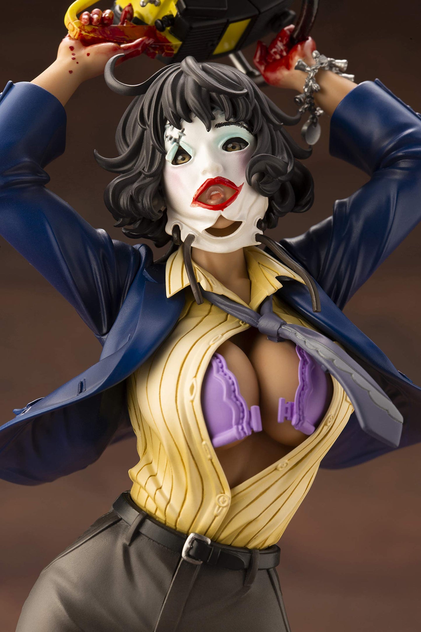 Kotobukiya Texas Chainsaw Massacre: Leatherface (Dance Version) Bishoujo Statue, Multicolor