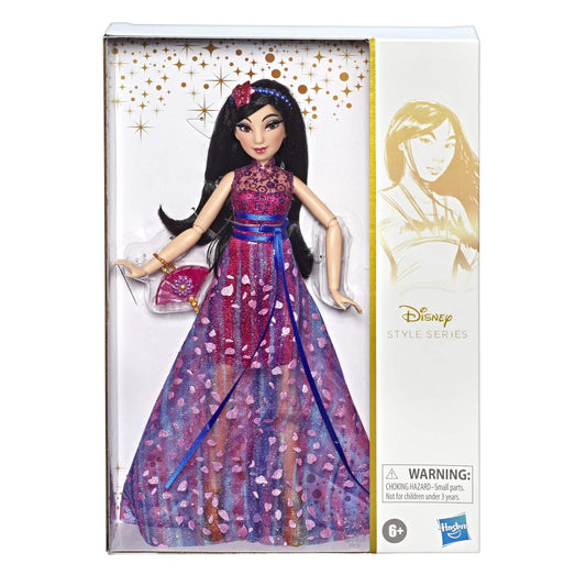 Hasbro Disney Princess Style Series, Mulan Doll in Contemporary Style with Purse and Shoes
