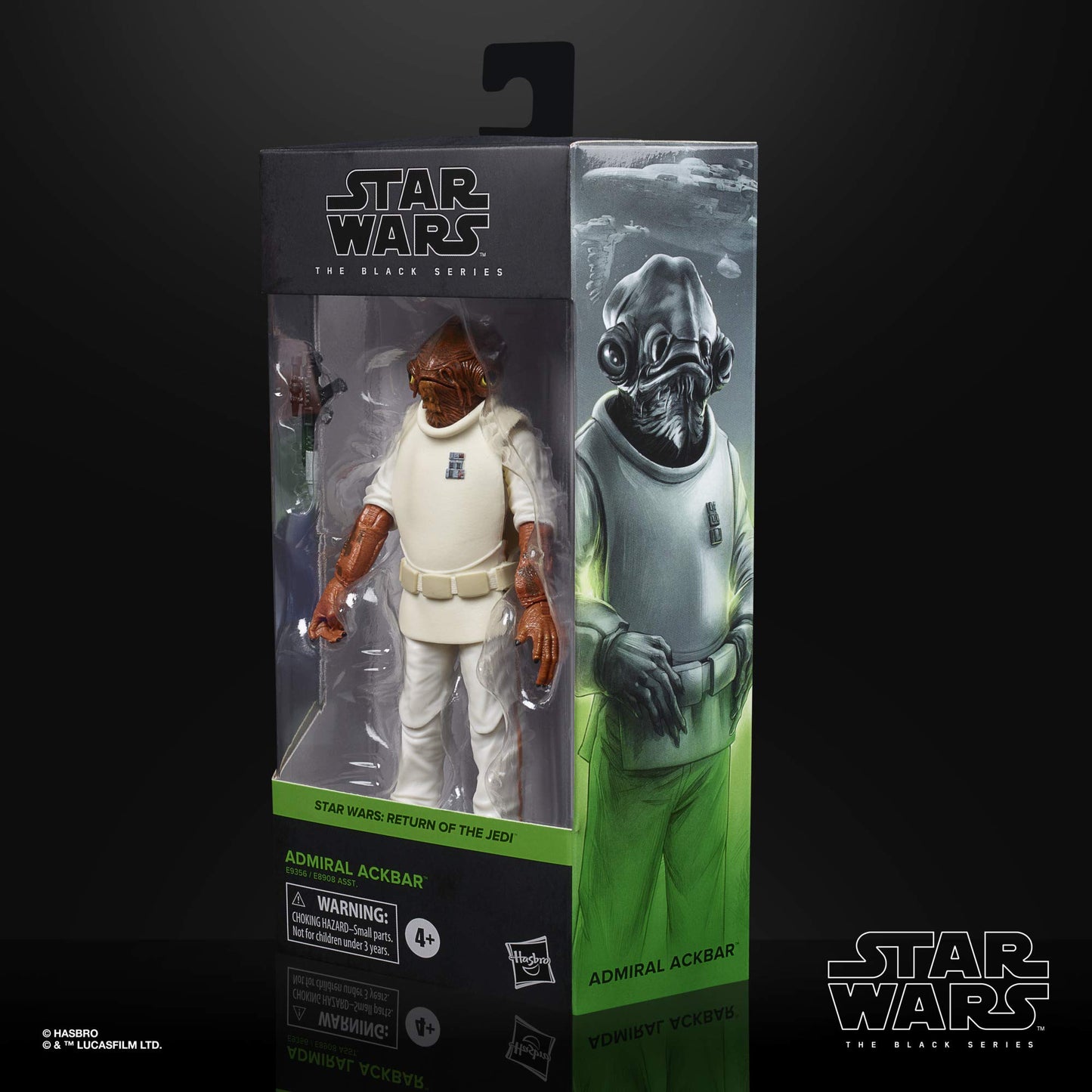 Star Wars The Black Series Admiral Ackbar Toy 6-Inch-Scale Star Wars: Return of The Jedi Collectible Action Figure, Kids Ages 4 and Up